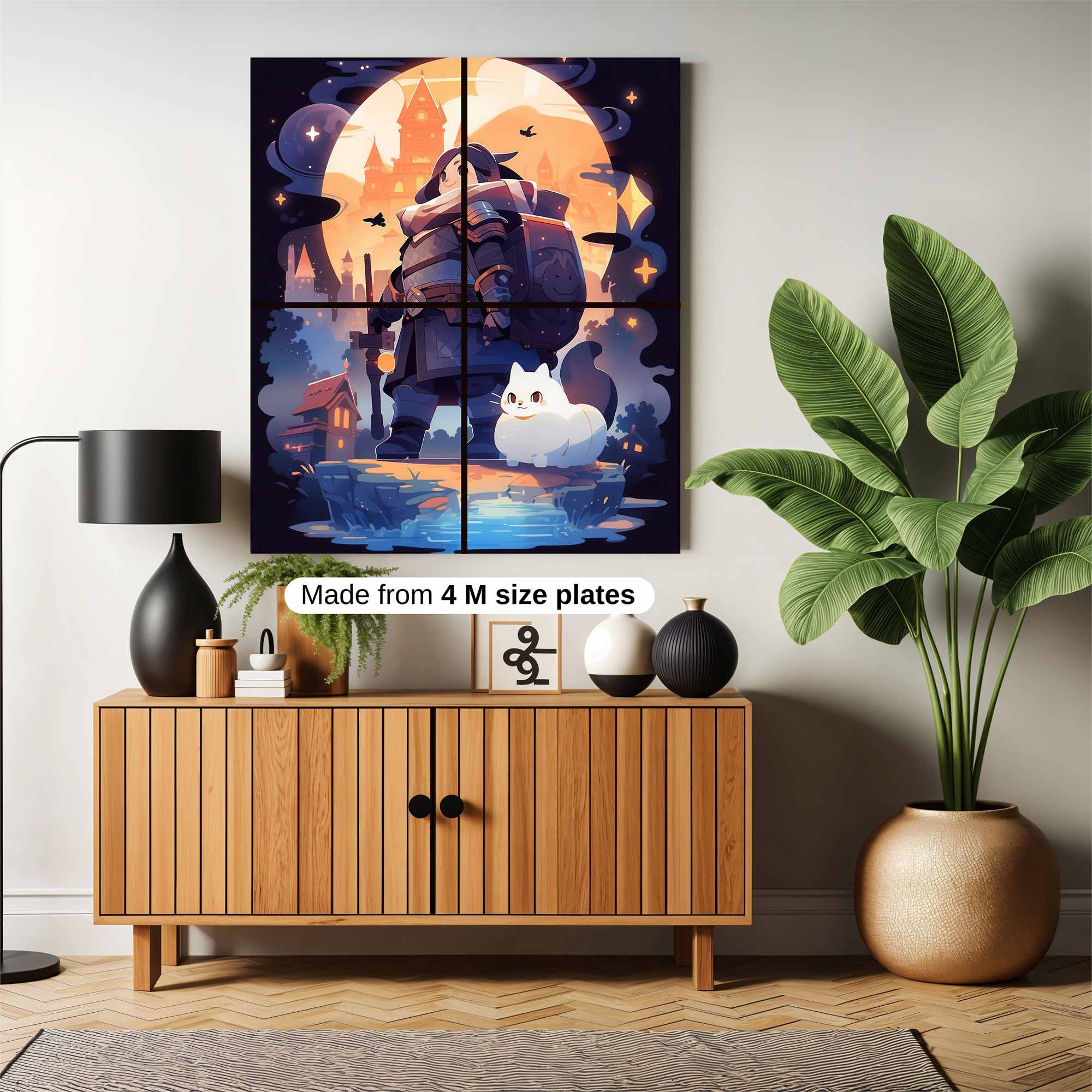 KnightlyWhimsy Safe Wall Magnetic / M