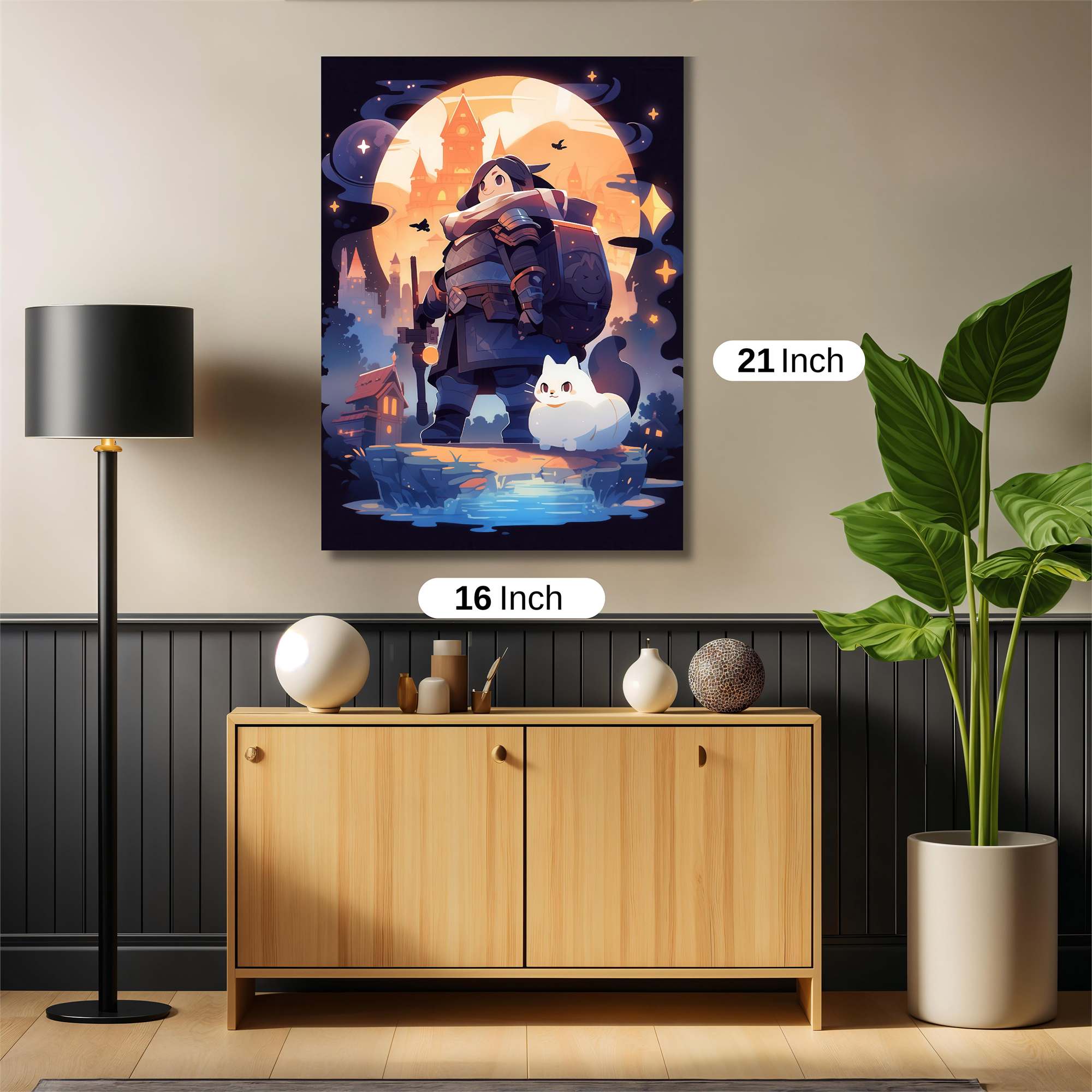 KnightlyWhimsy Safe Wall Magnetic / M