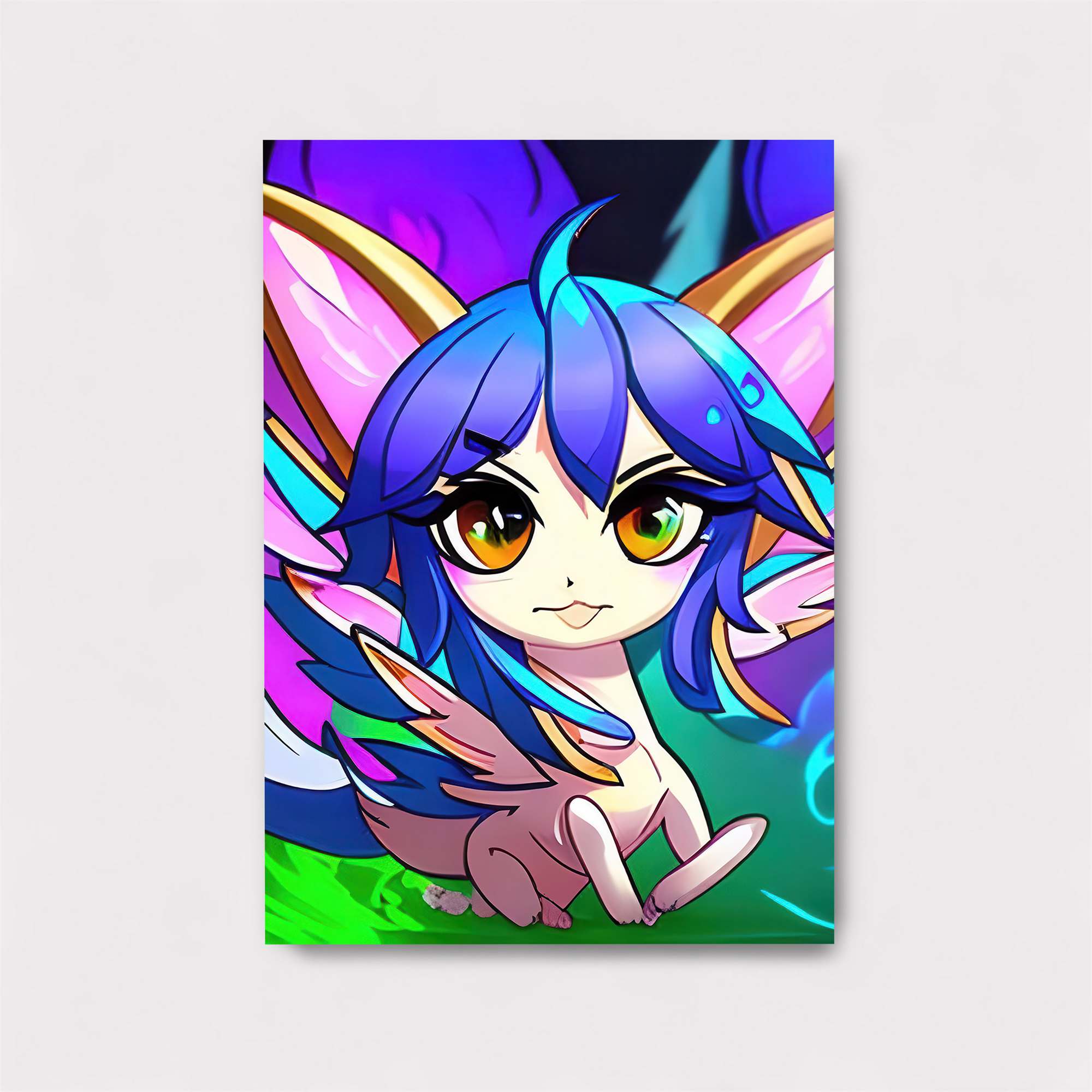 Kitsune Whimsy Safe Wall Magnetic / M