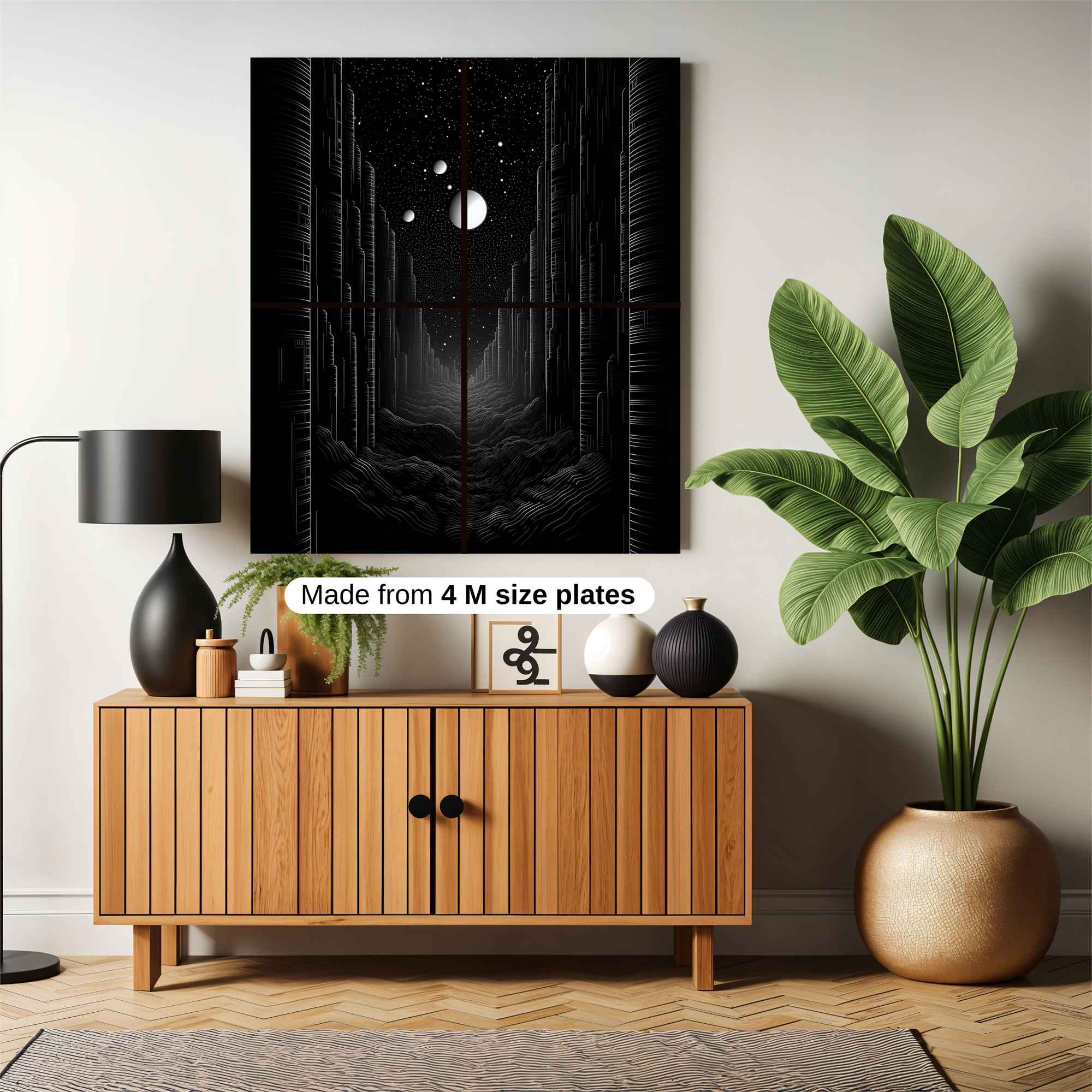 Cosmic Serenity Safe Wall Magnetic / M