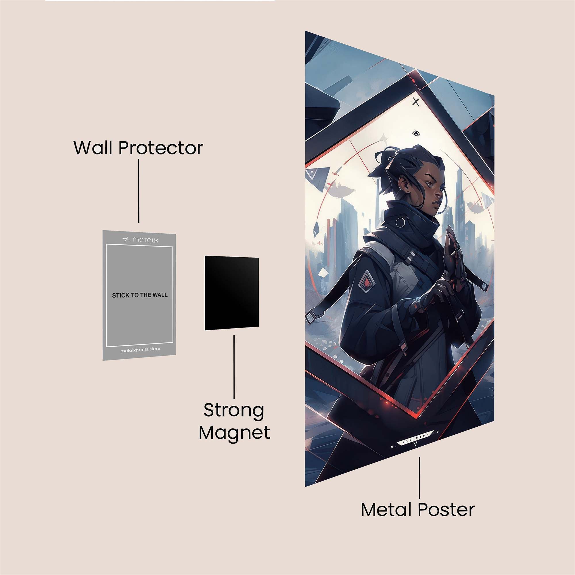 Cypher Enigmatic Safe Wall Magnetic / M