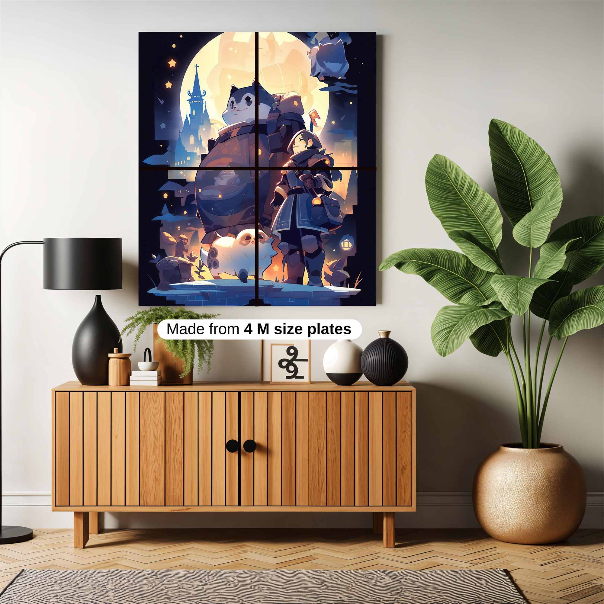 Moonlit Adventure Safe Wall Magnetic / M