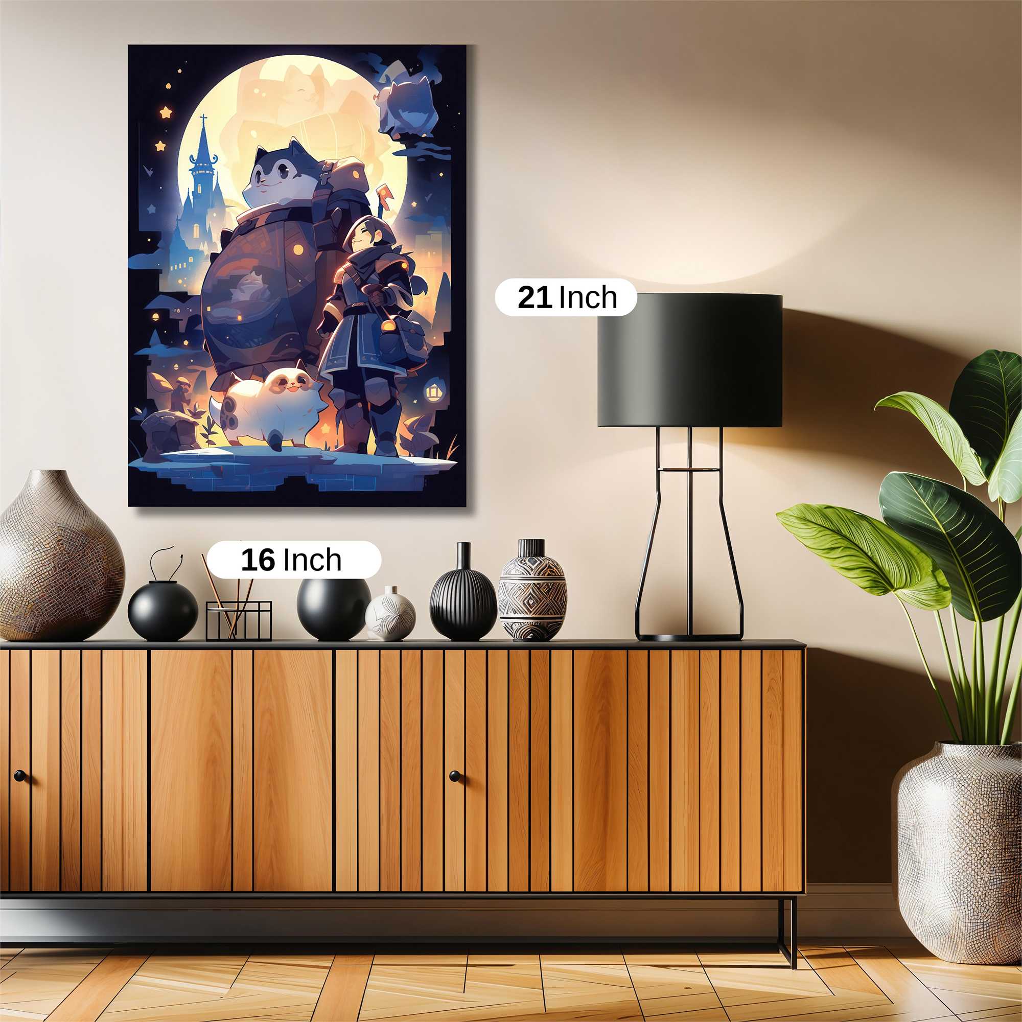 Moonlit Adventure Safe Wall Magnetic / M