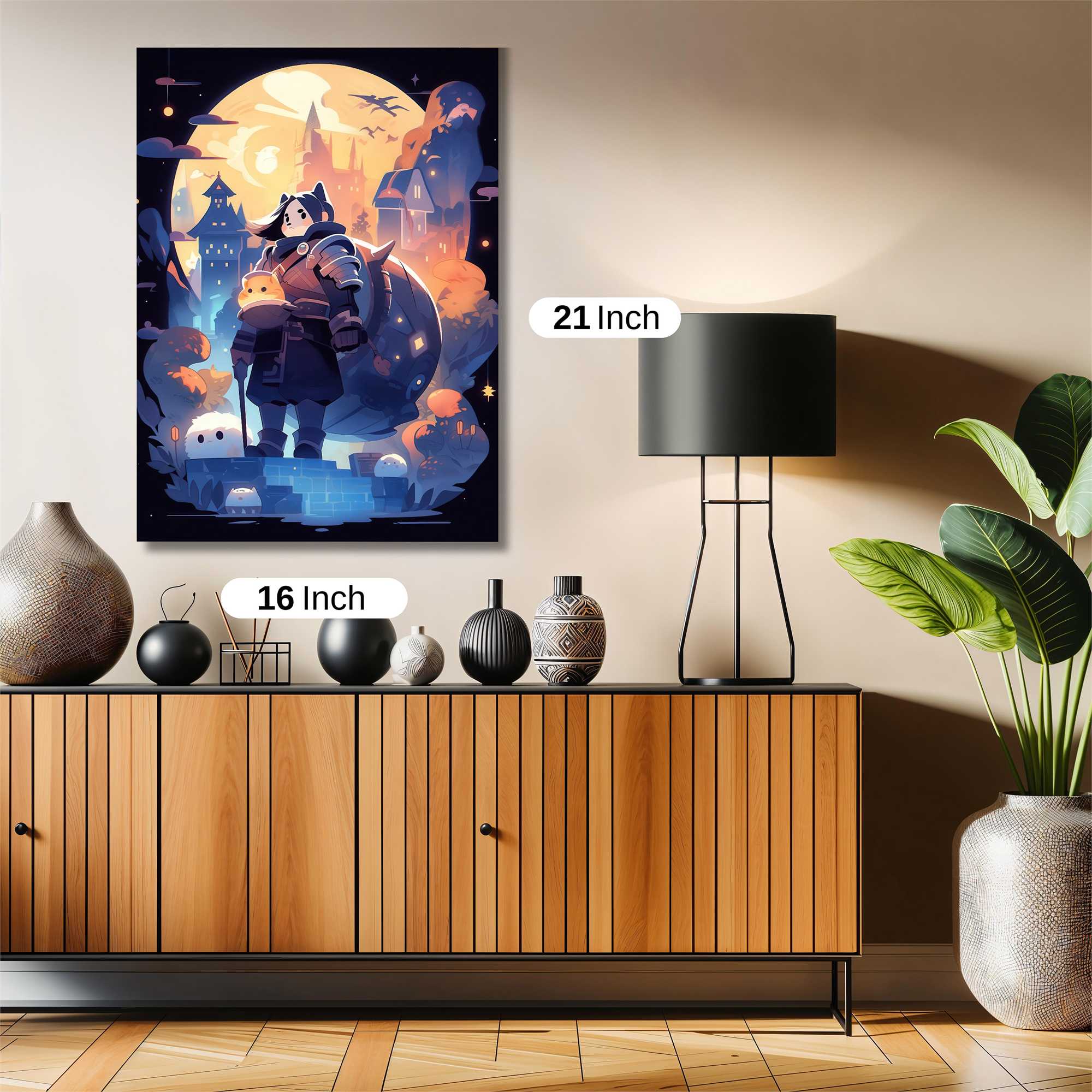 Knightly Whimsy Safe Wall Magnetic / M