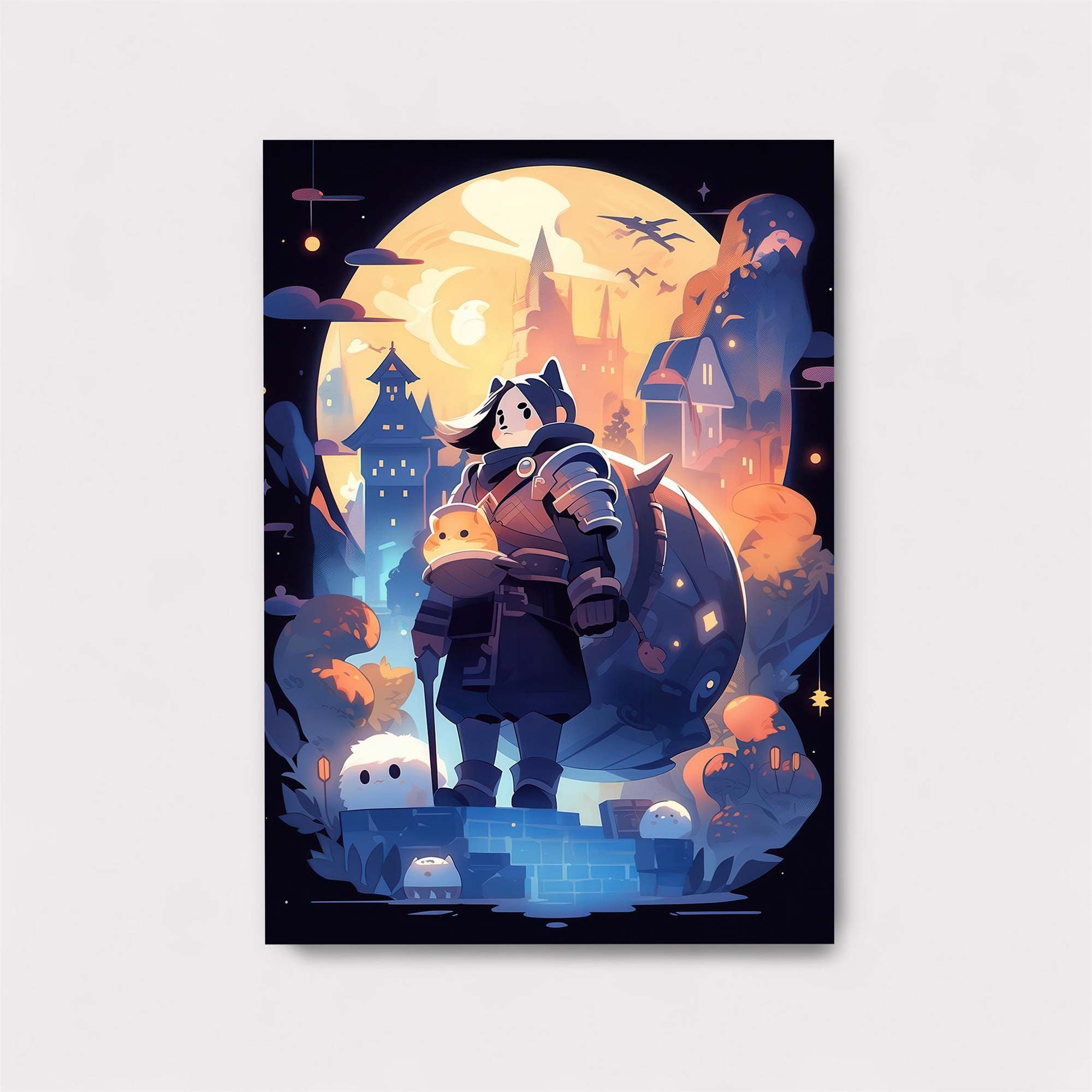 Knightly Whimsy Safe Wall Magnetic / M