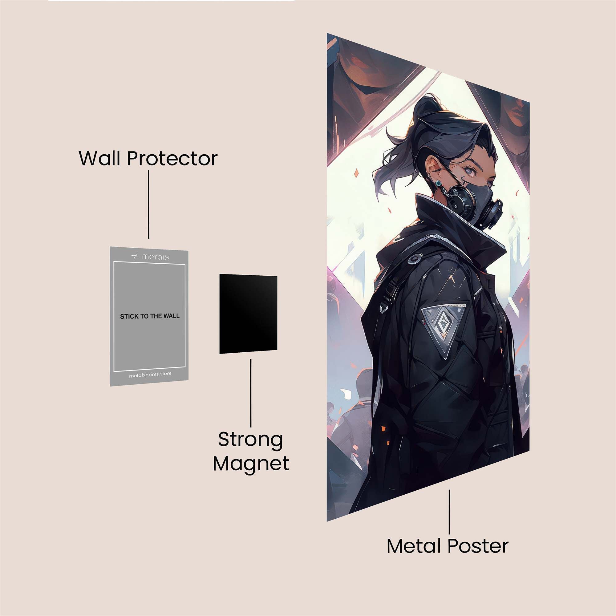 Viper Intense Safe Wall Magnetic / M