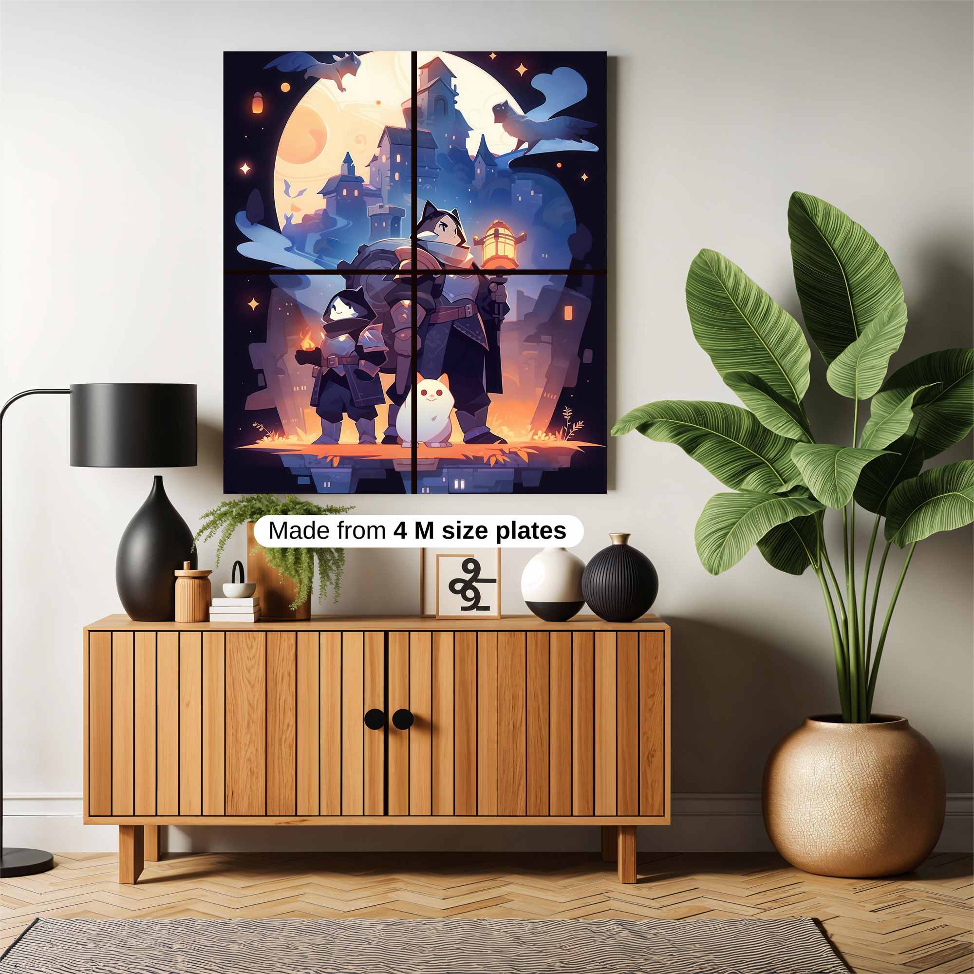 Knightly Adventure Safe Wall Magnetic / M