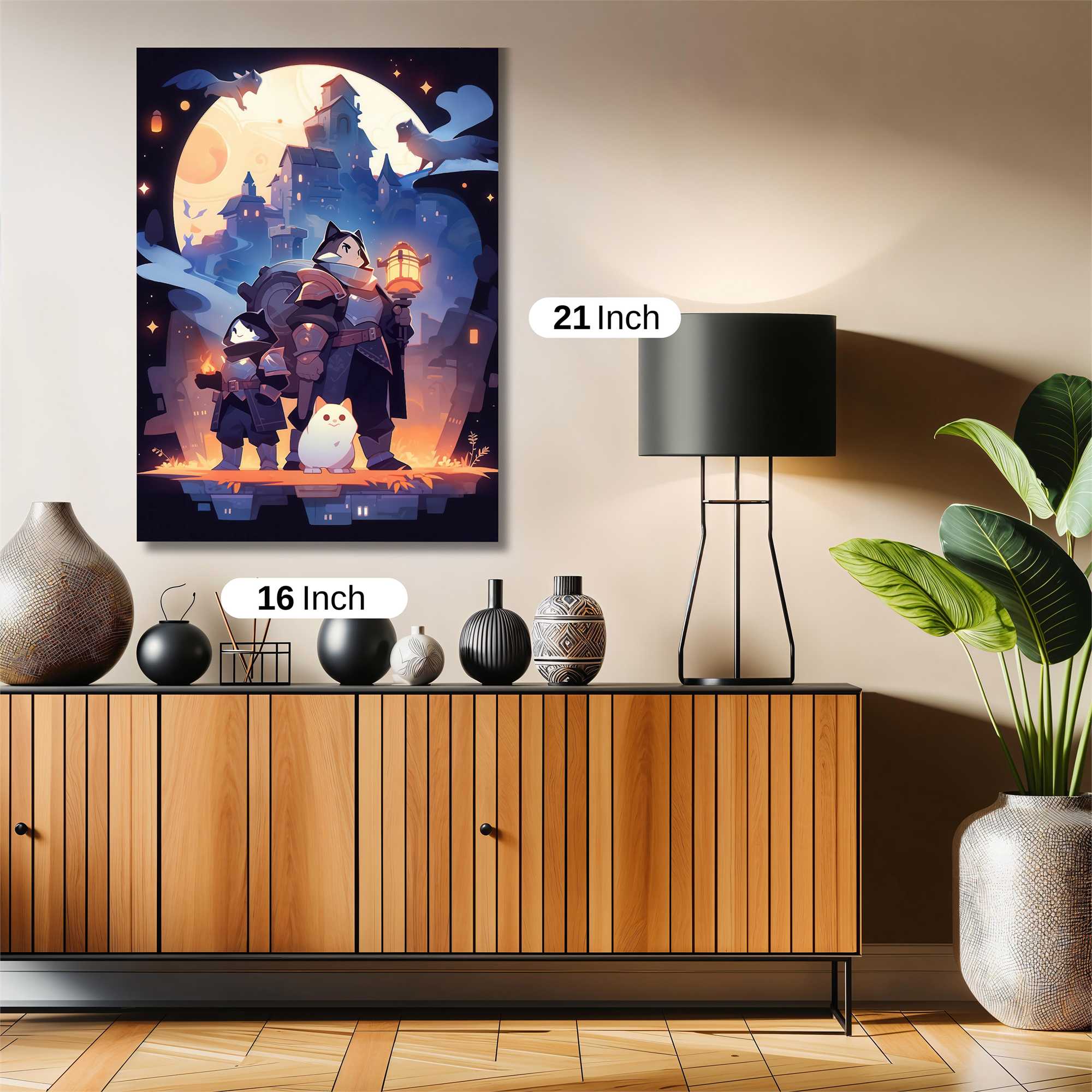 Knightly Adventure Safe Wall Magnetic / M