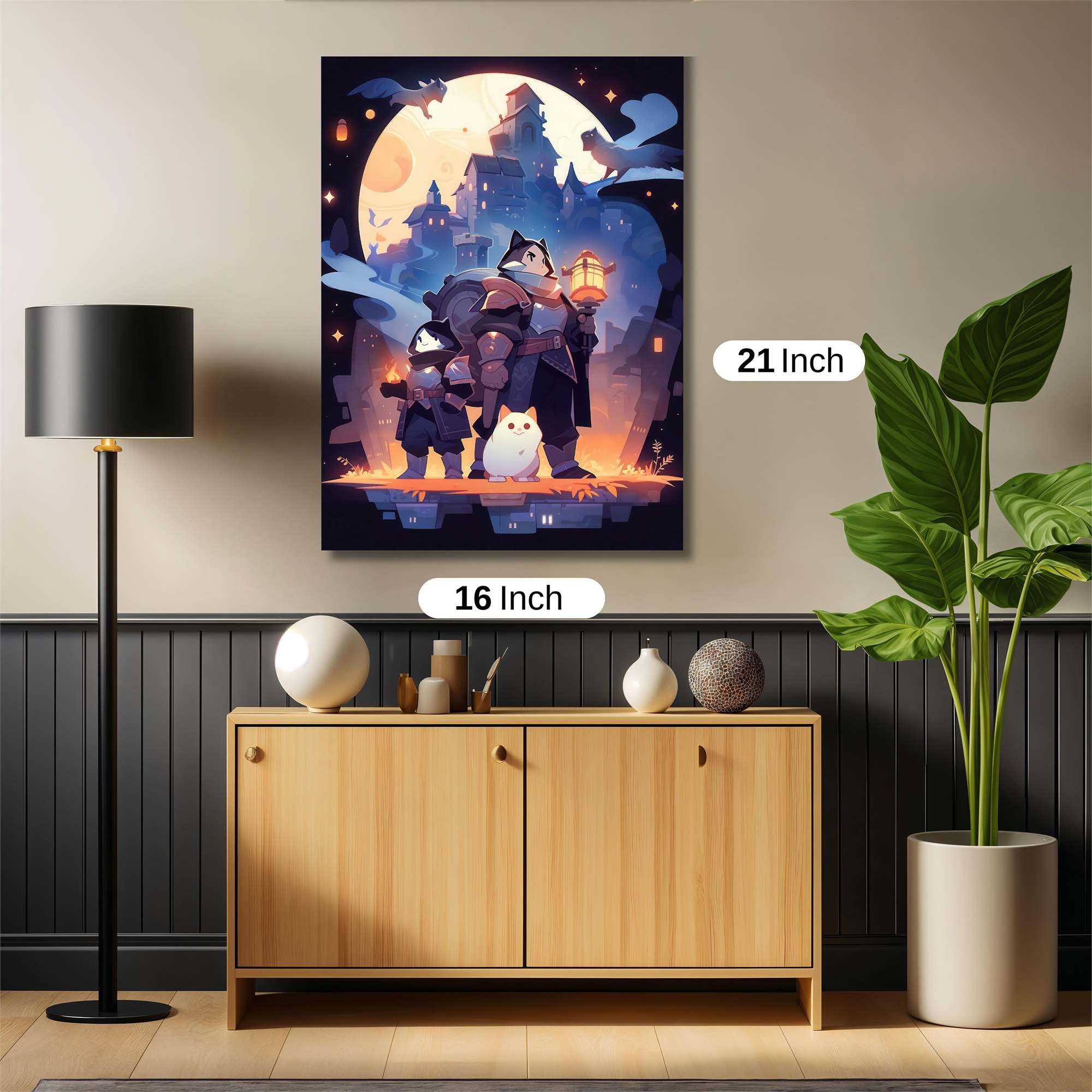 Knightly Adventure Safe Wall Magnetic / M