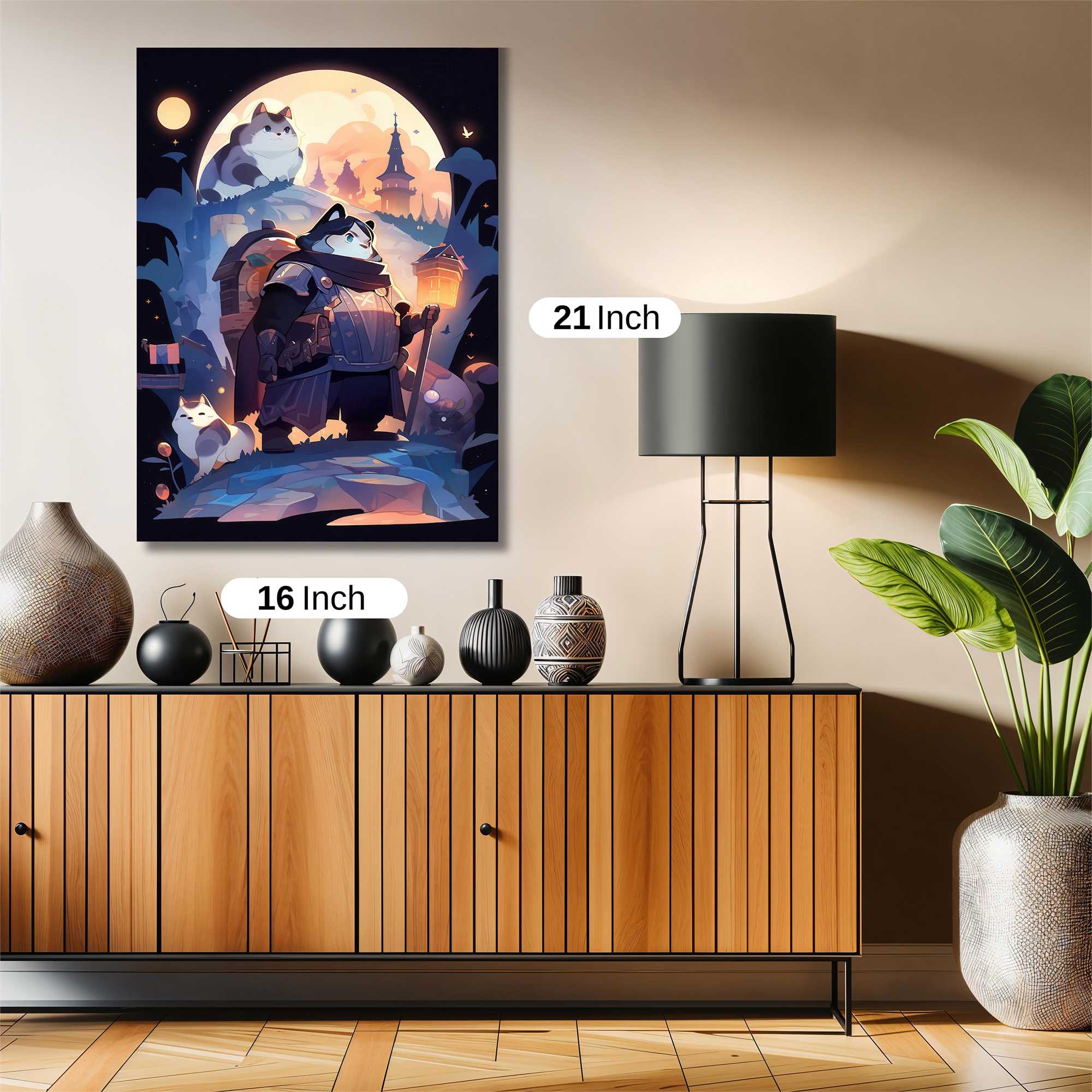 Panda Quest Safe Wall Magnetic / M