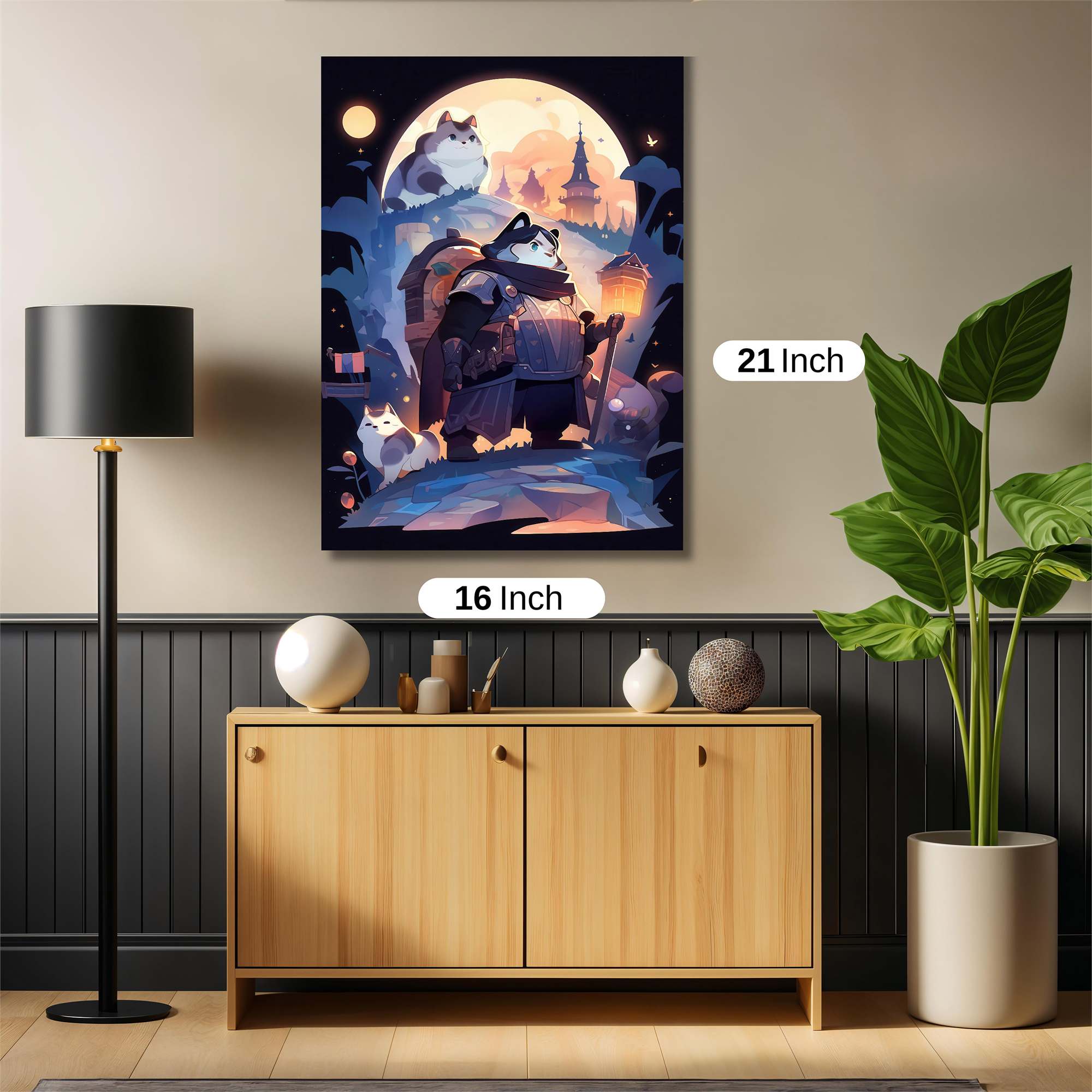 Panda Quest Safe Wall Magnetic / M