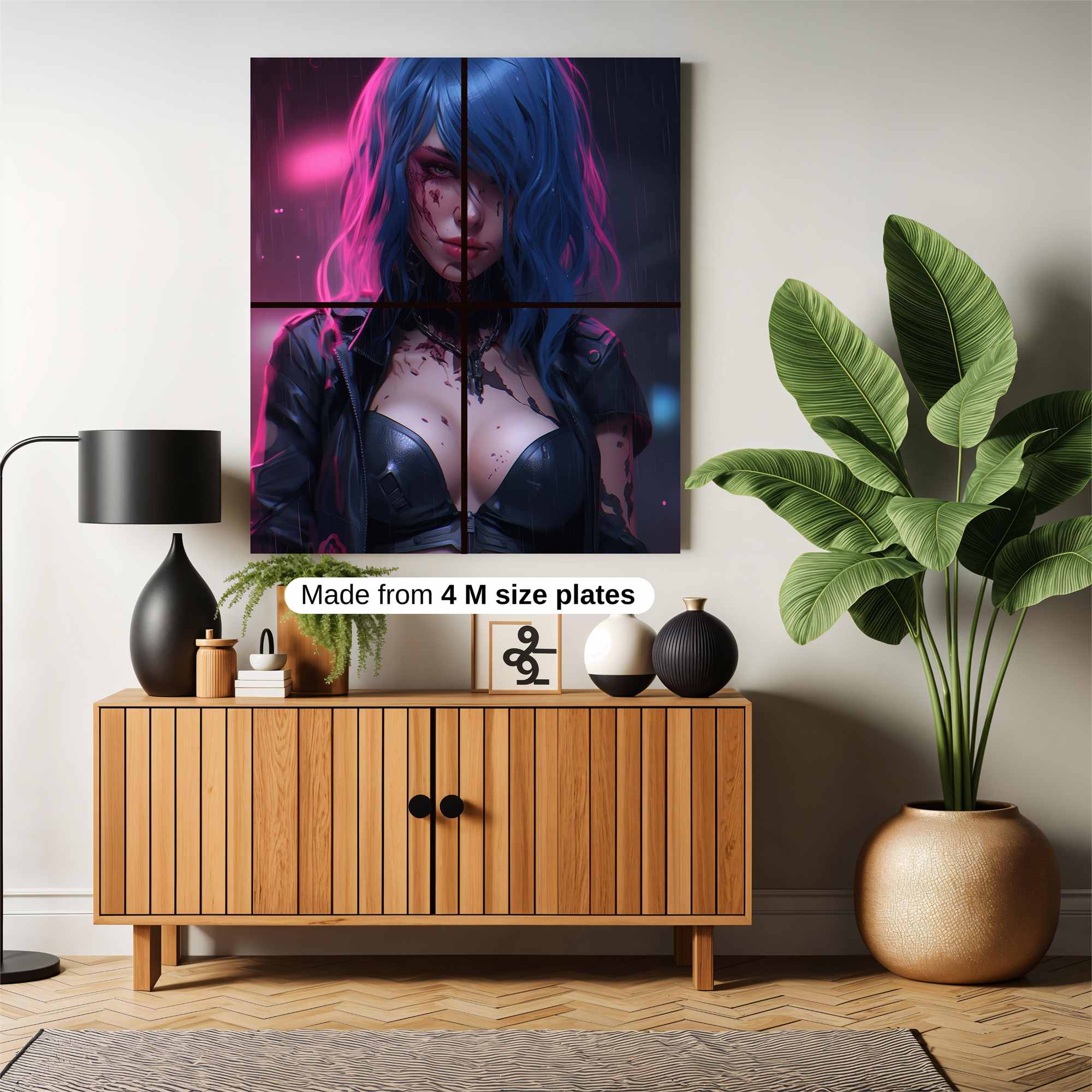 Neon Despair Safe Wall Magnetic / M