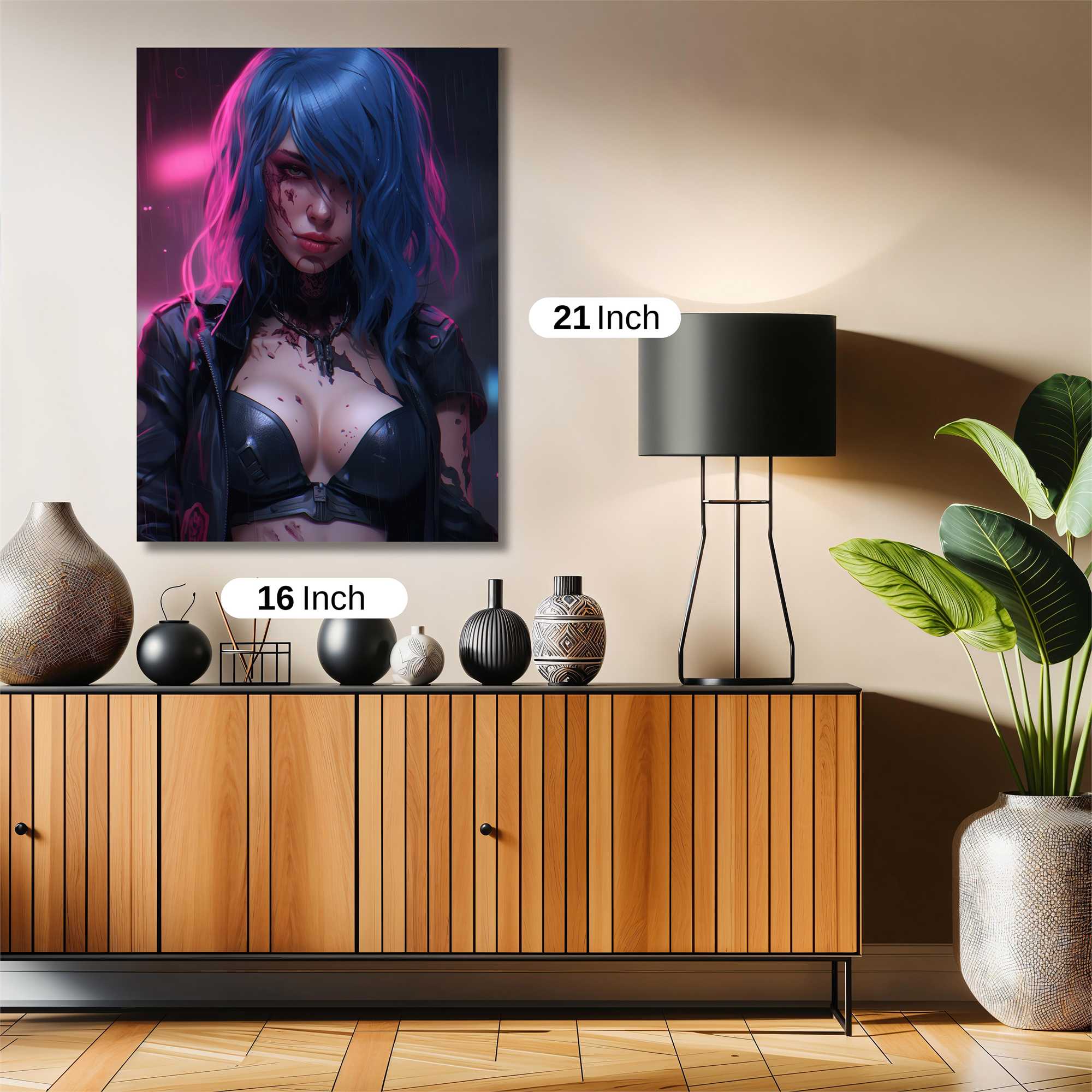 Neon Despair Safe Wall Magnetic / M