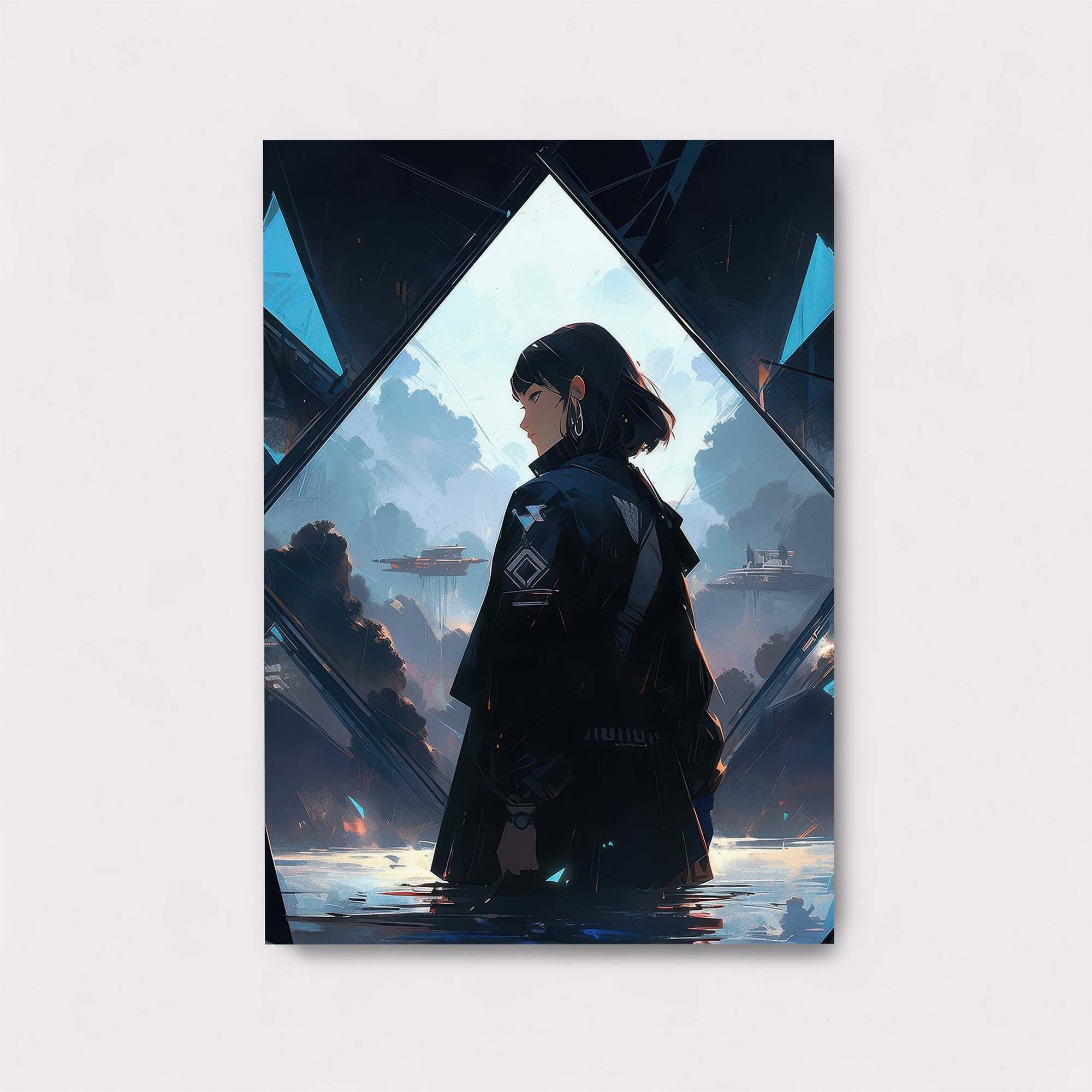 Cyber Serenity Safe Wall Magnetic / M