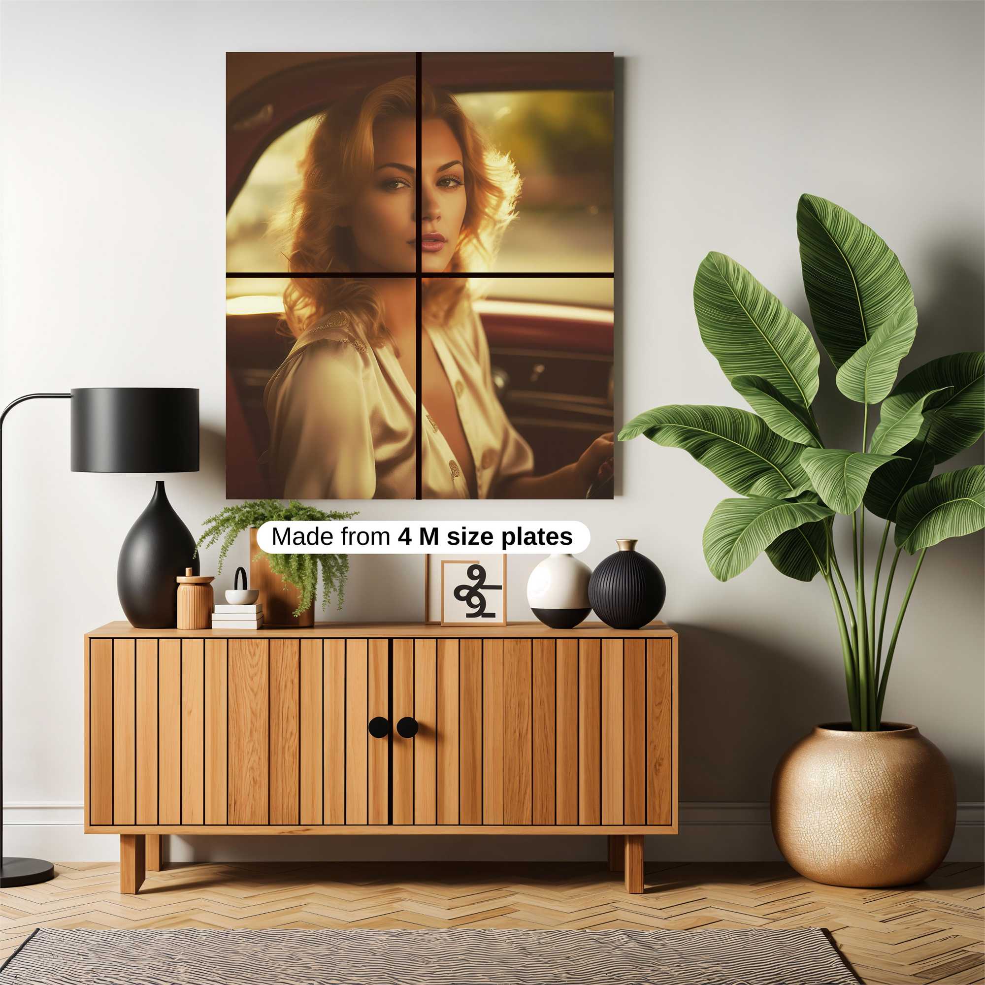 Blonde Enigmatic Safe Wall Magnetic / M