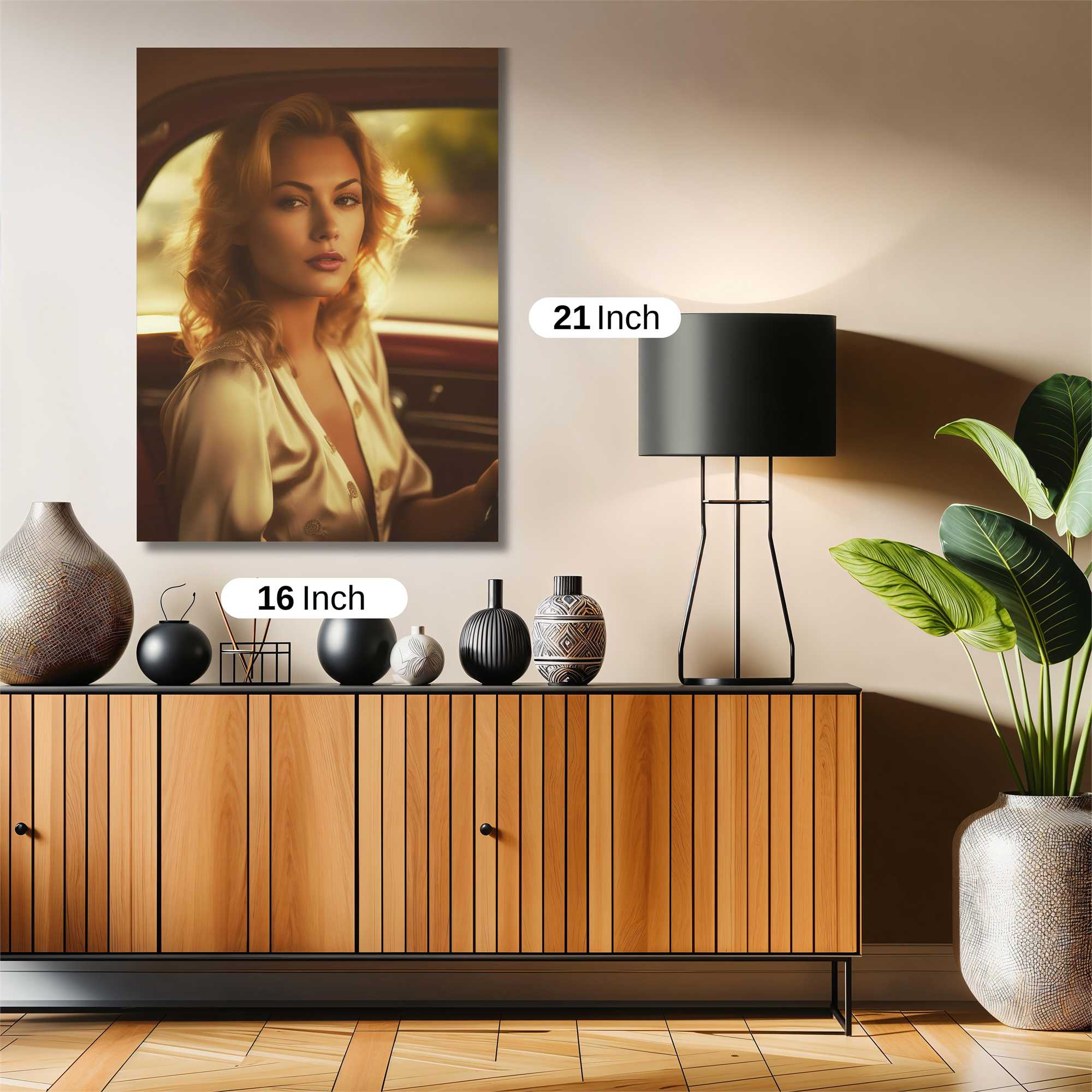 Blonde Enigmatic Safe Wall Magnetic / M