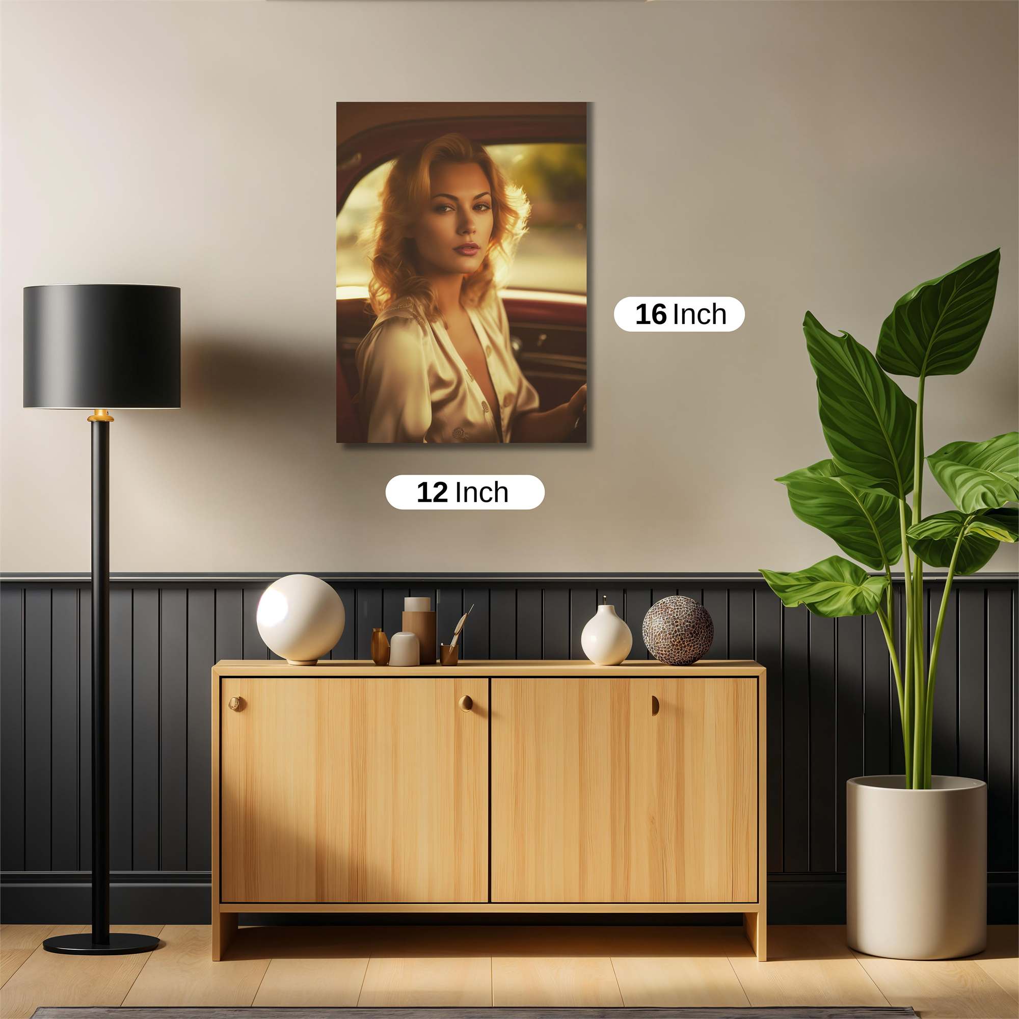 Blonde Enigmatic Safe Wall Magnetic / M