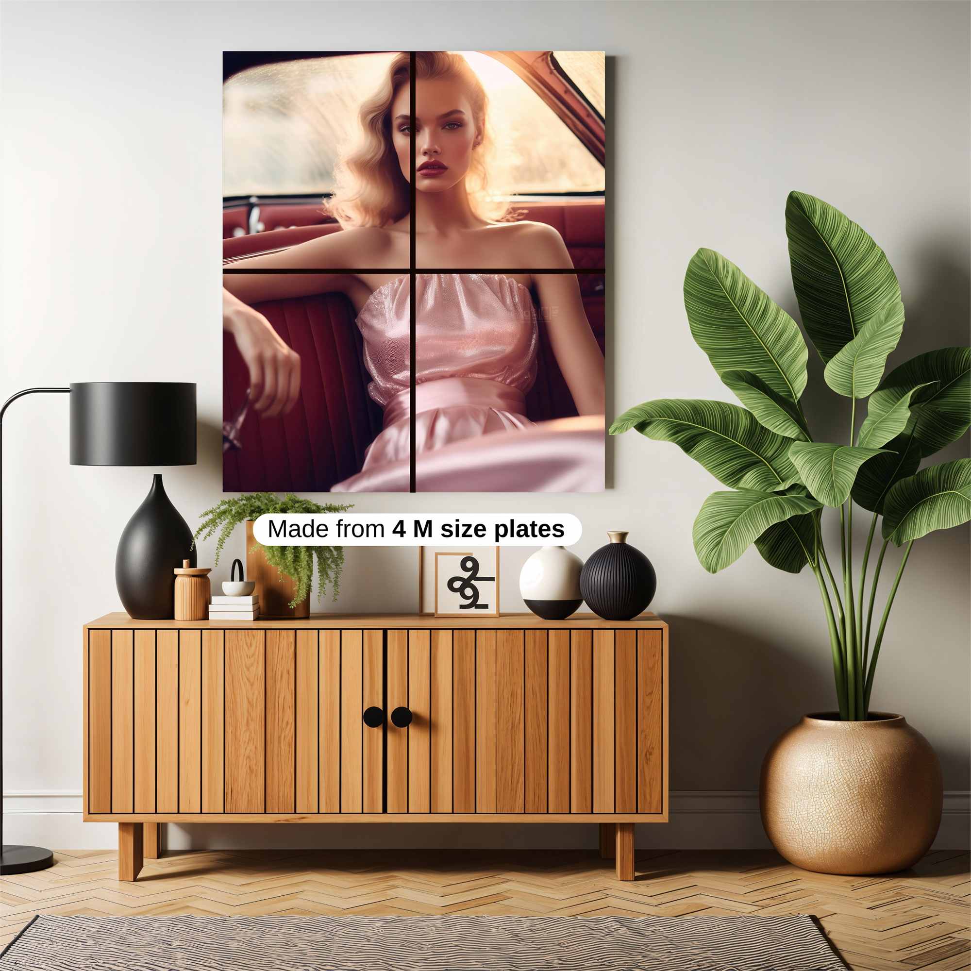 Sunset Glamour Safe Wall Magnetic / M