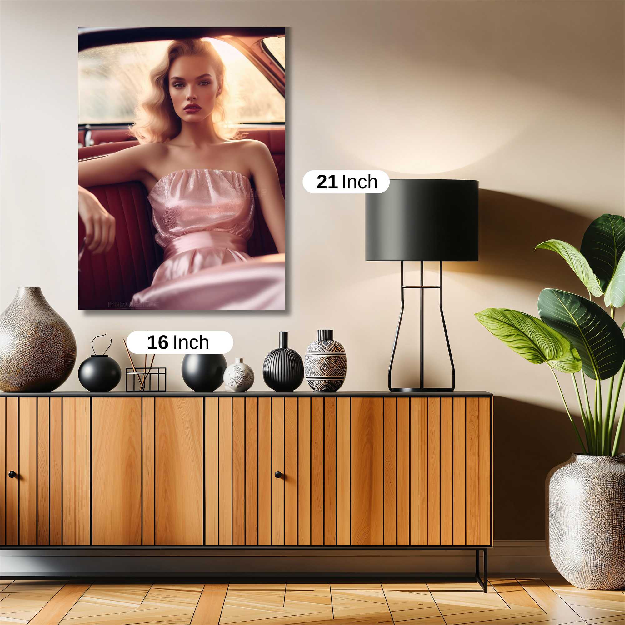 Sunset Glamour Safe Wall Magnetic / M