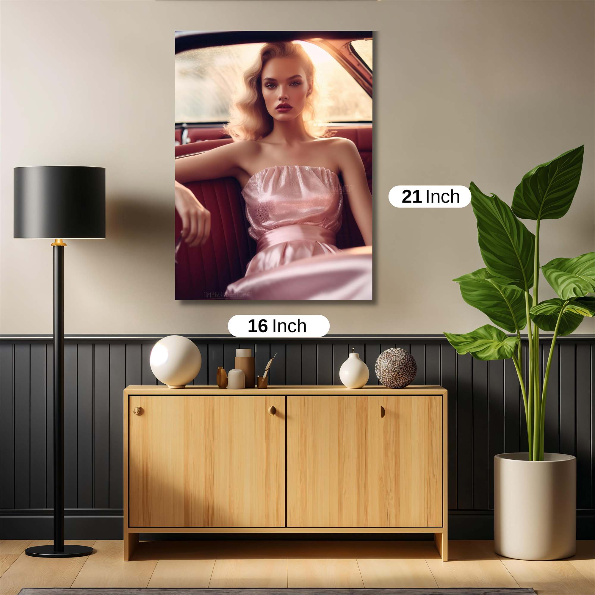 Sunset Glamour Safe Wall Magnetic / M