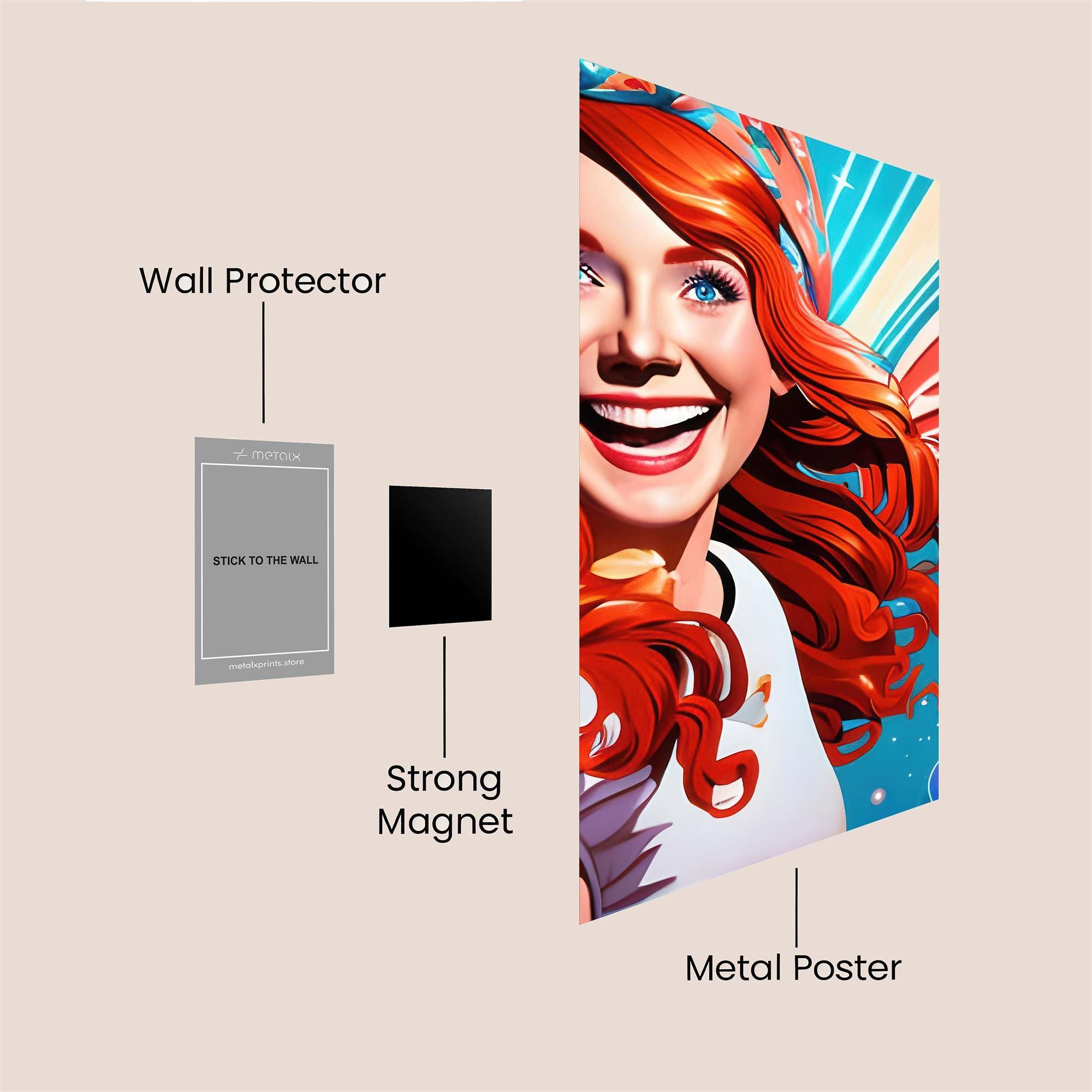 Fairy Whimsy Safe Wall Magnetic / M