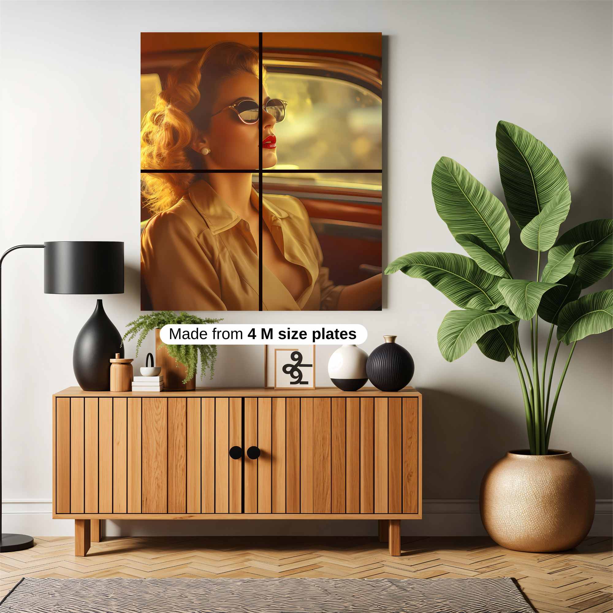 Retro Radiance Safe Wall Magnetic / M