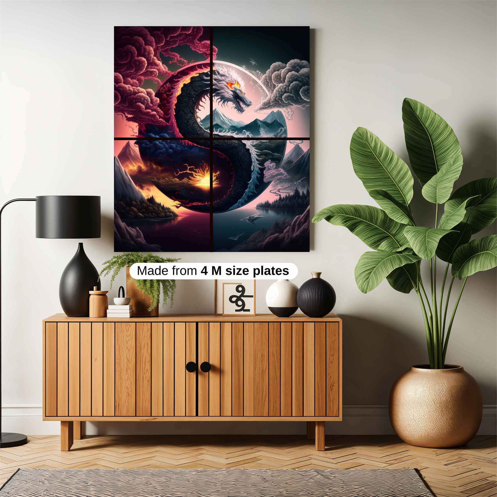 Dragon Duality Safe Wall Magnetic / M