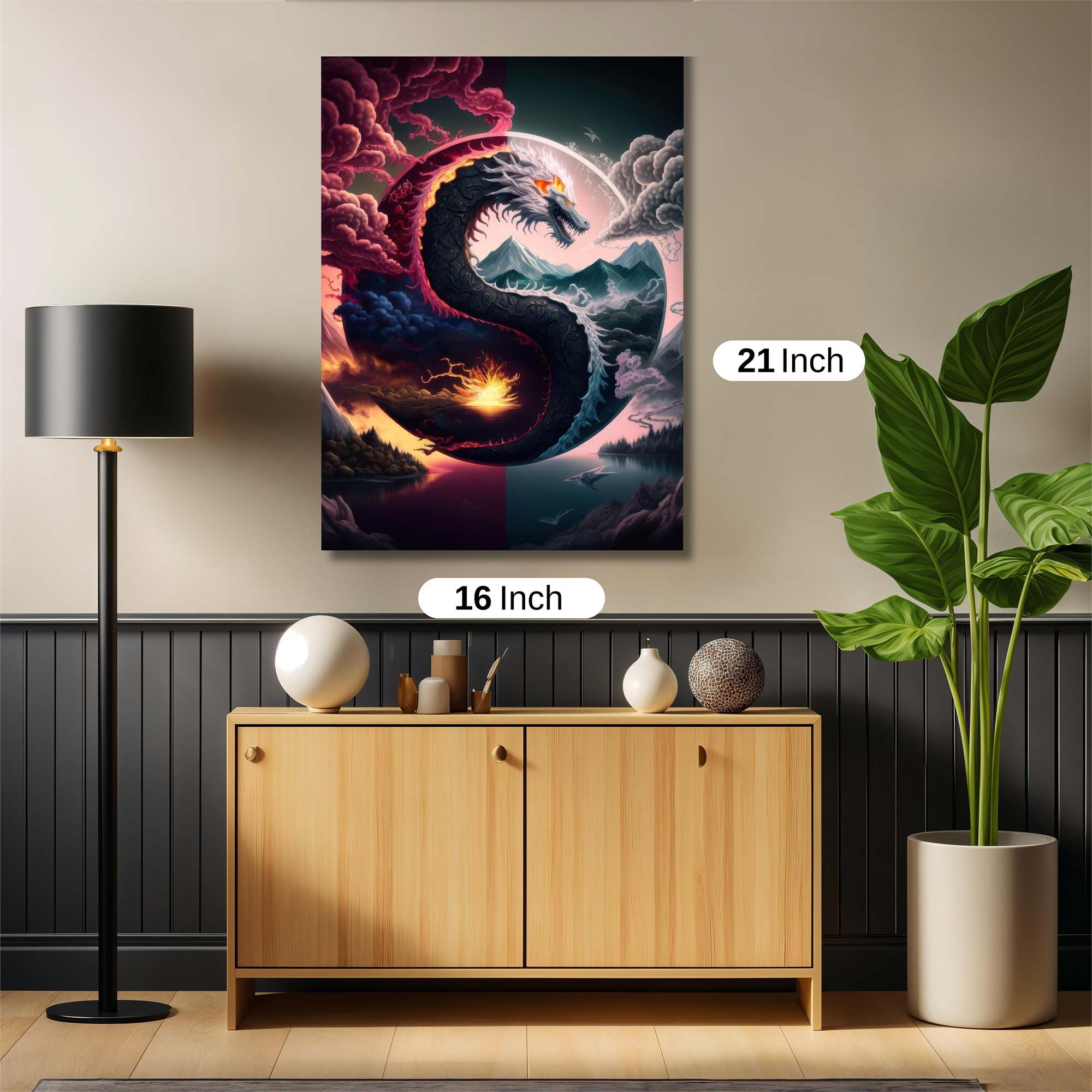 Dragon Duality Safe Wall Magnetic / M