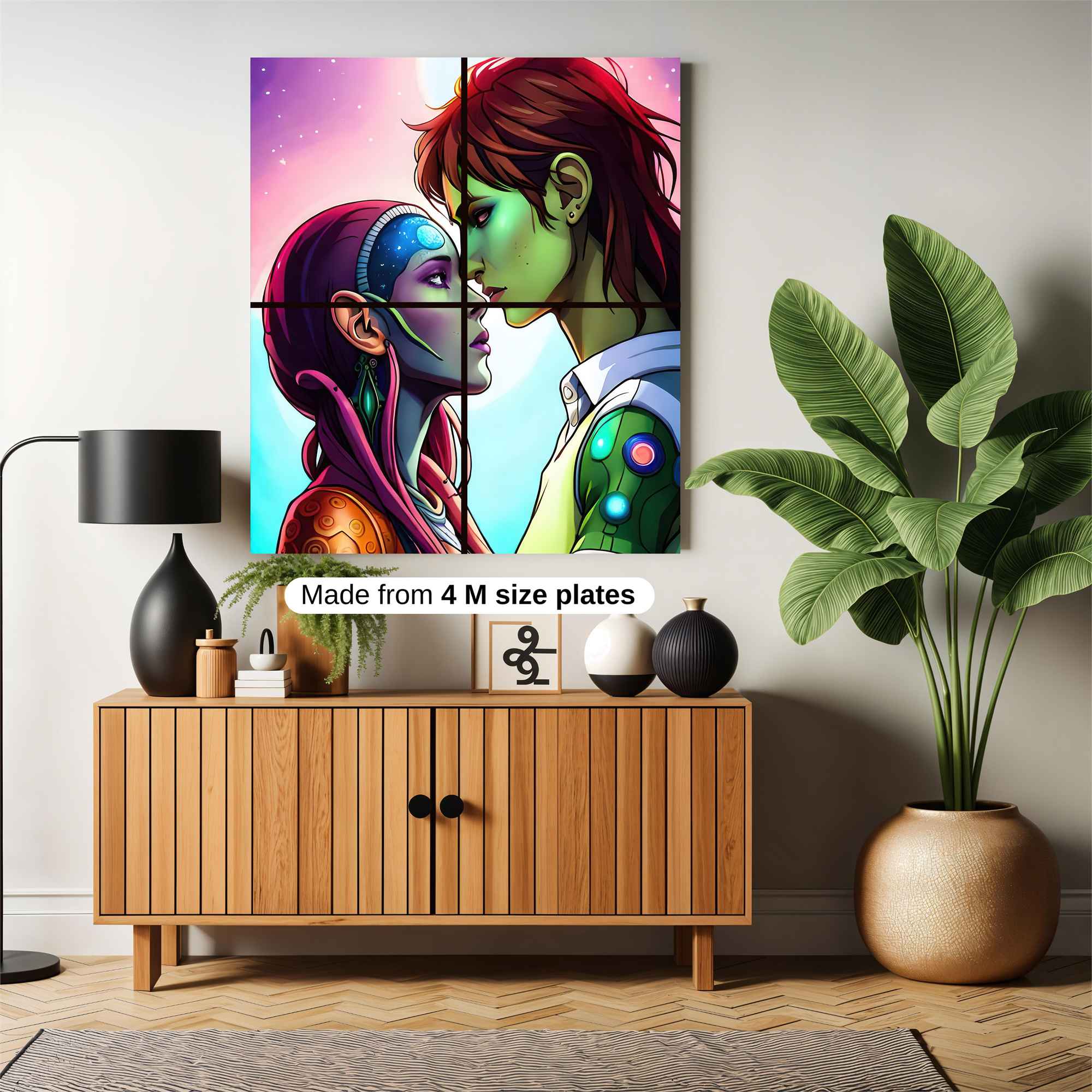 Alien Romance Safe Wall Magnetic / M