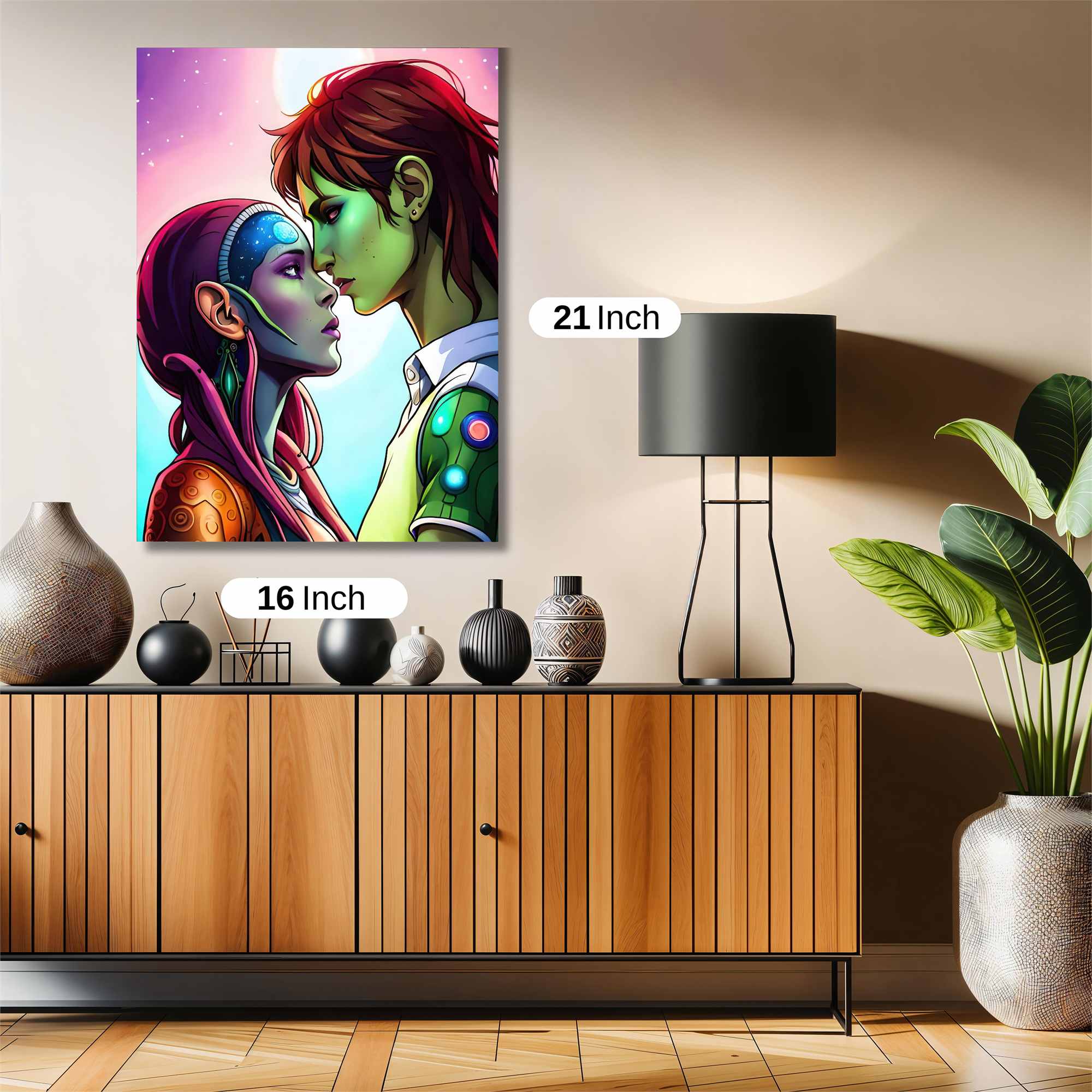 Alien Romance Safe Wall Magnetic / M