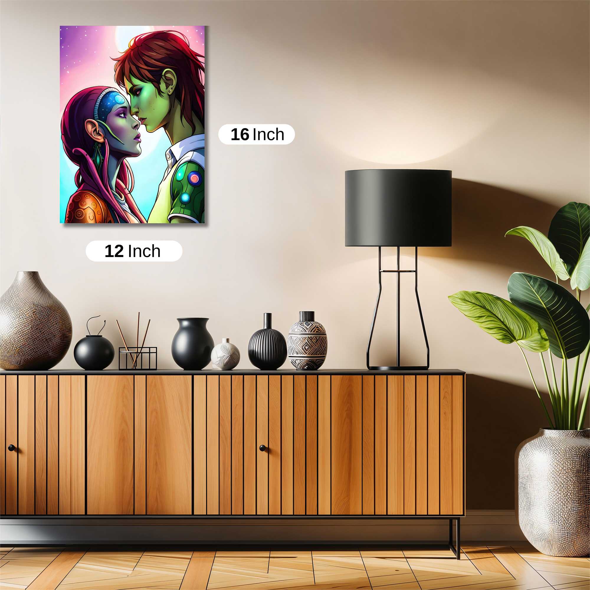 Alien Romance Safe Wall Magnetic / M