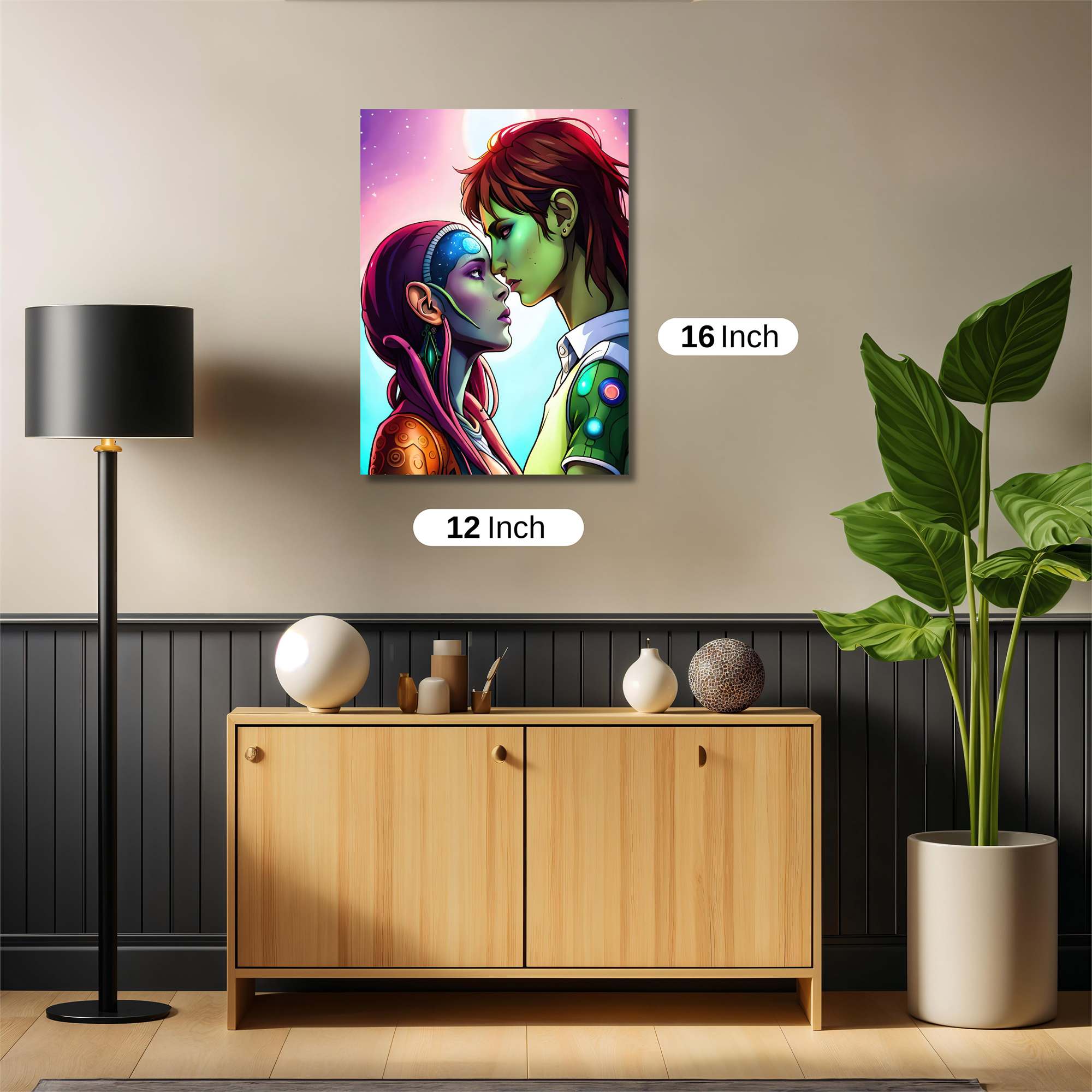 Alien Romance Safe Wall Magnetic / M