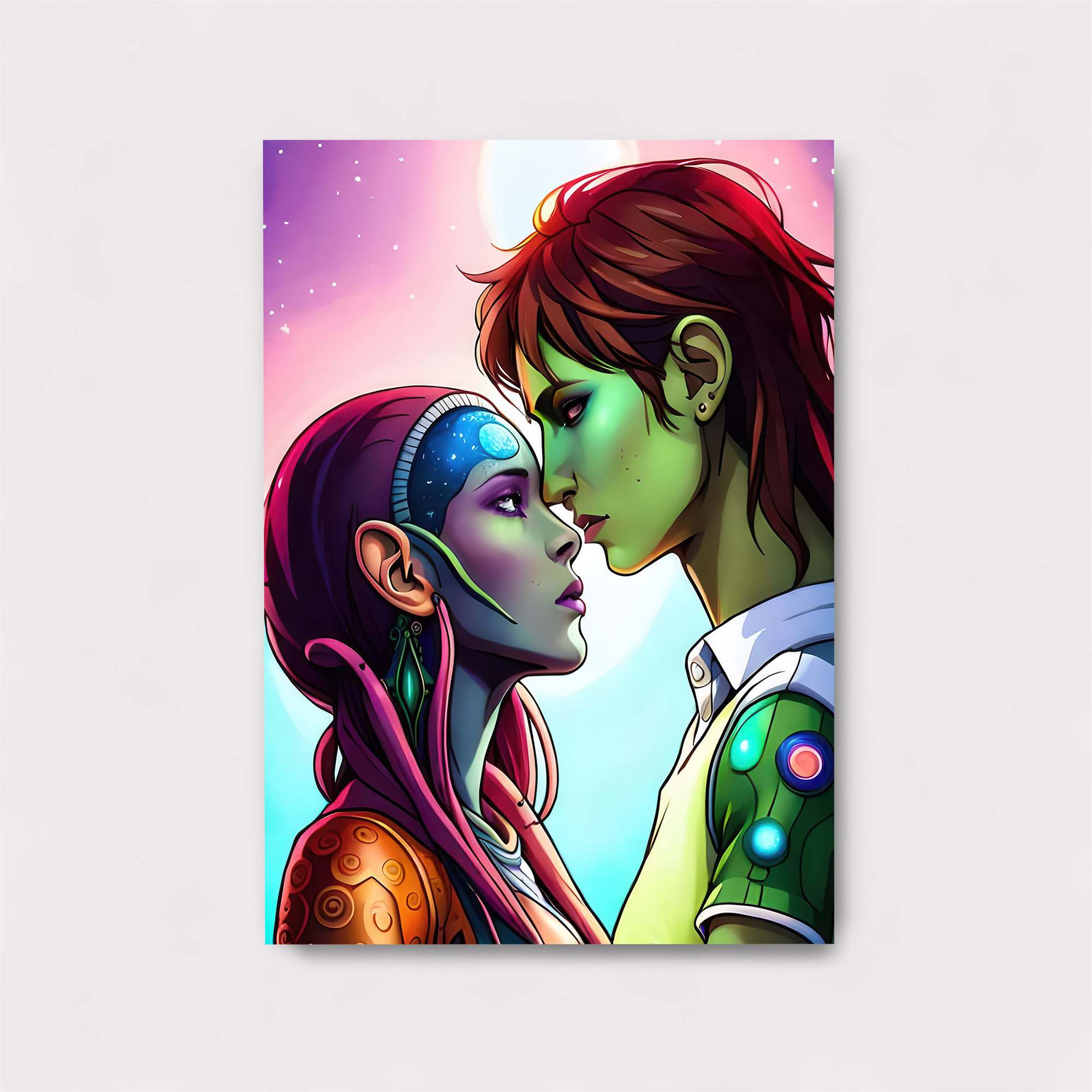 Alien Romance Safe Wall Magnetic / M