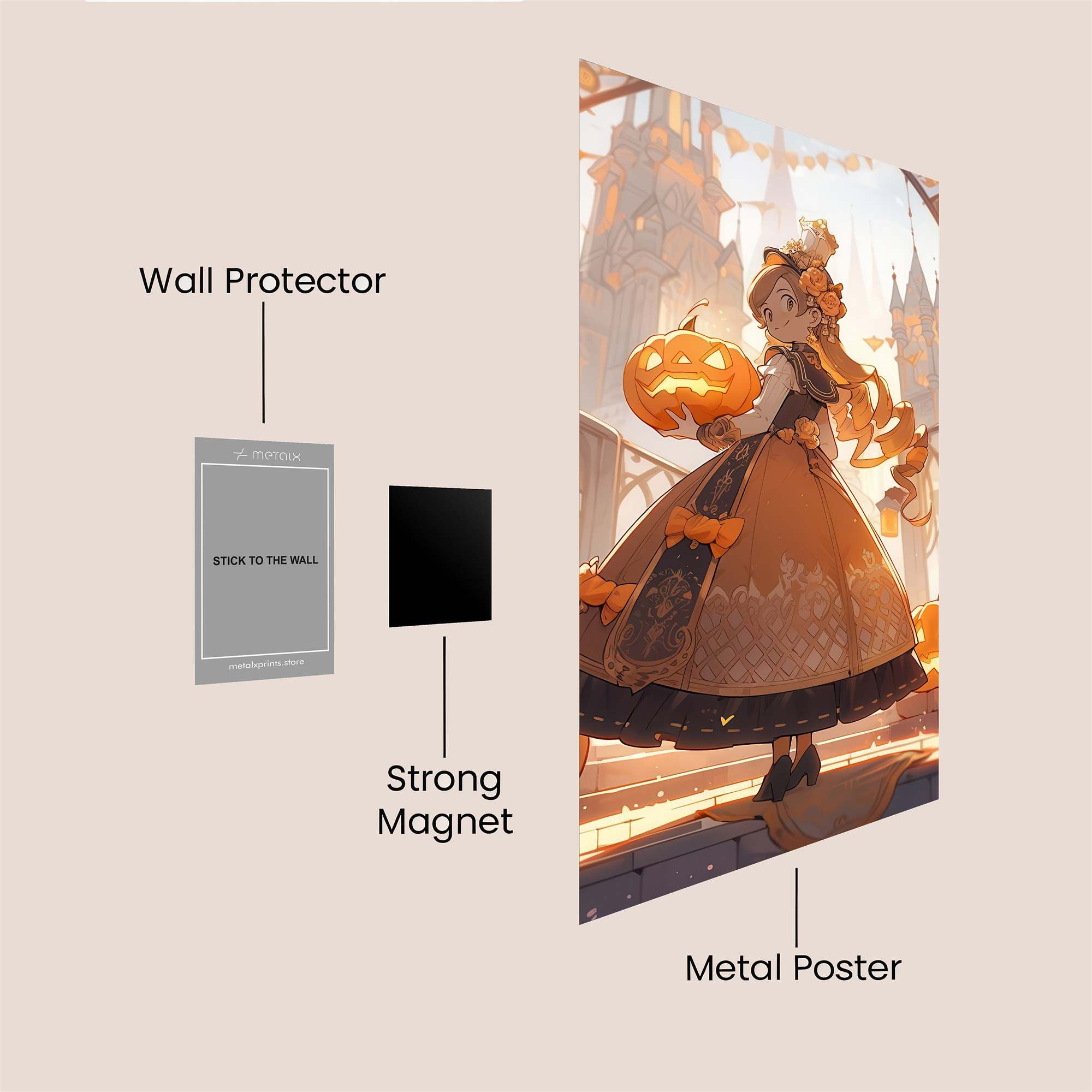 Rapunzel Radiant Safe Wall Magnetic / M