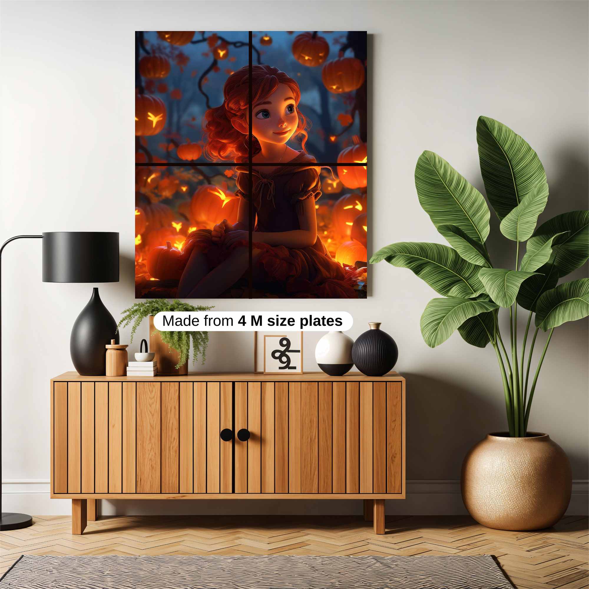 Pumpkin Enchantment Safe Wall Magnetic / M