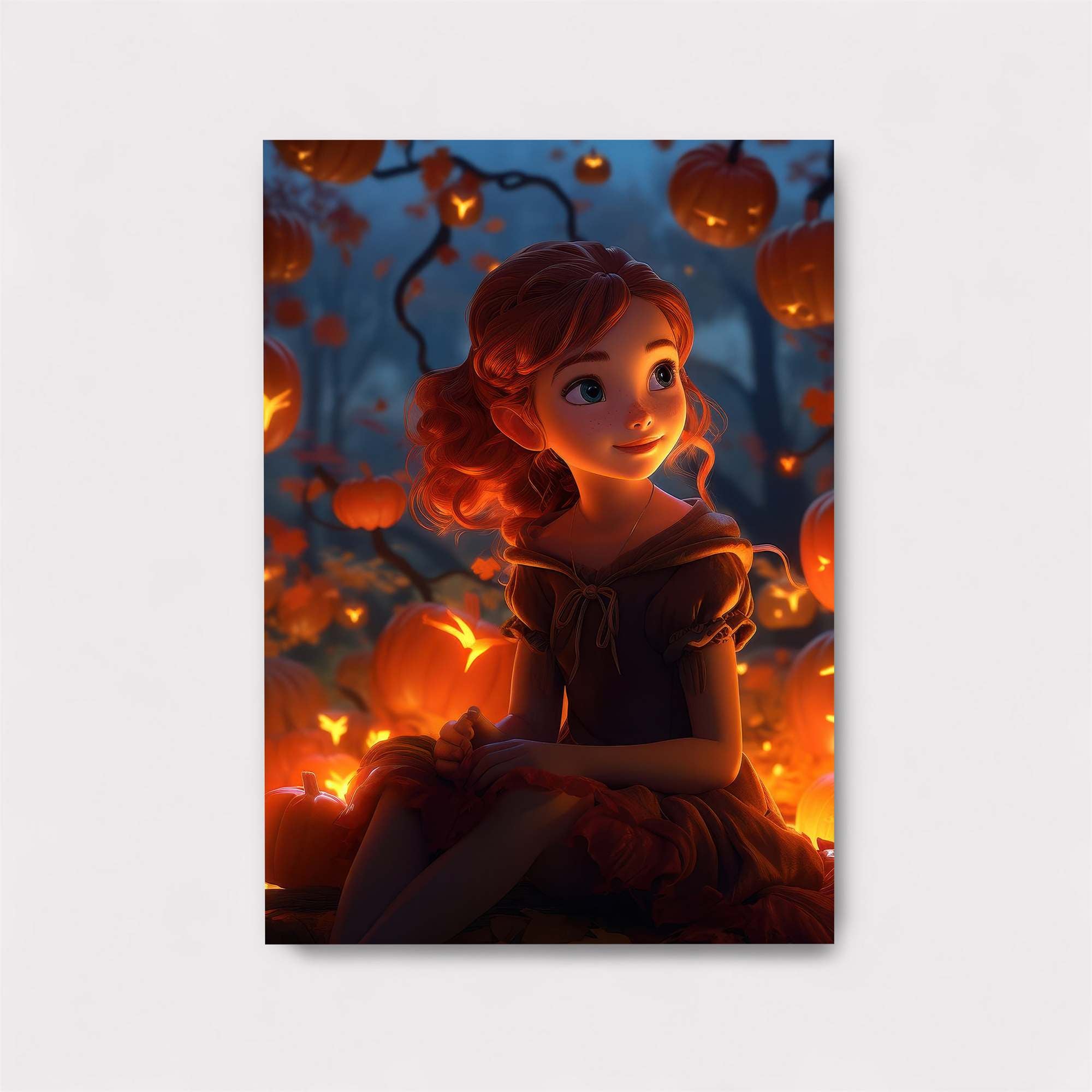 Pumpkin Enchantment Safe Wall Magnetic / M