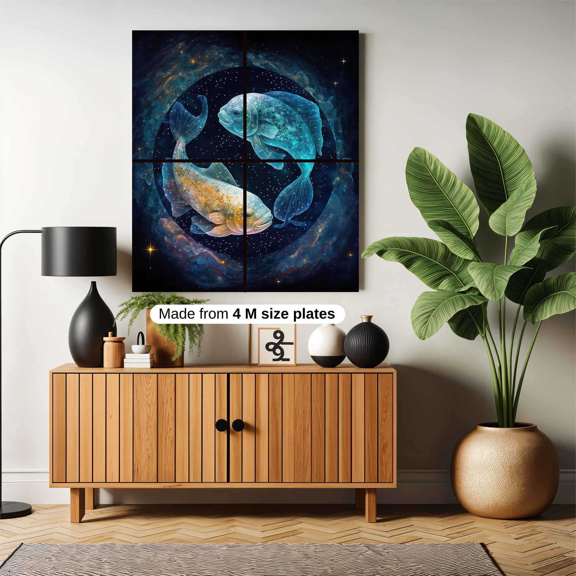 Cosmic Koi Safe Wall Magnetic / M