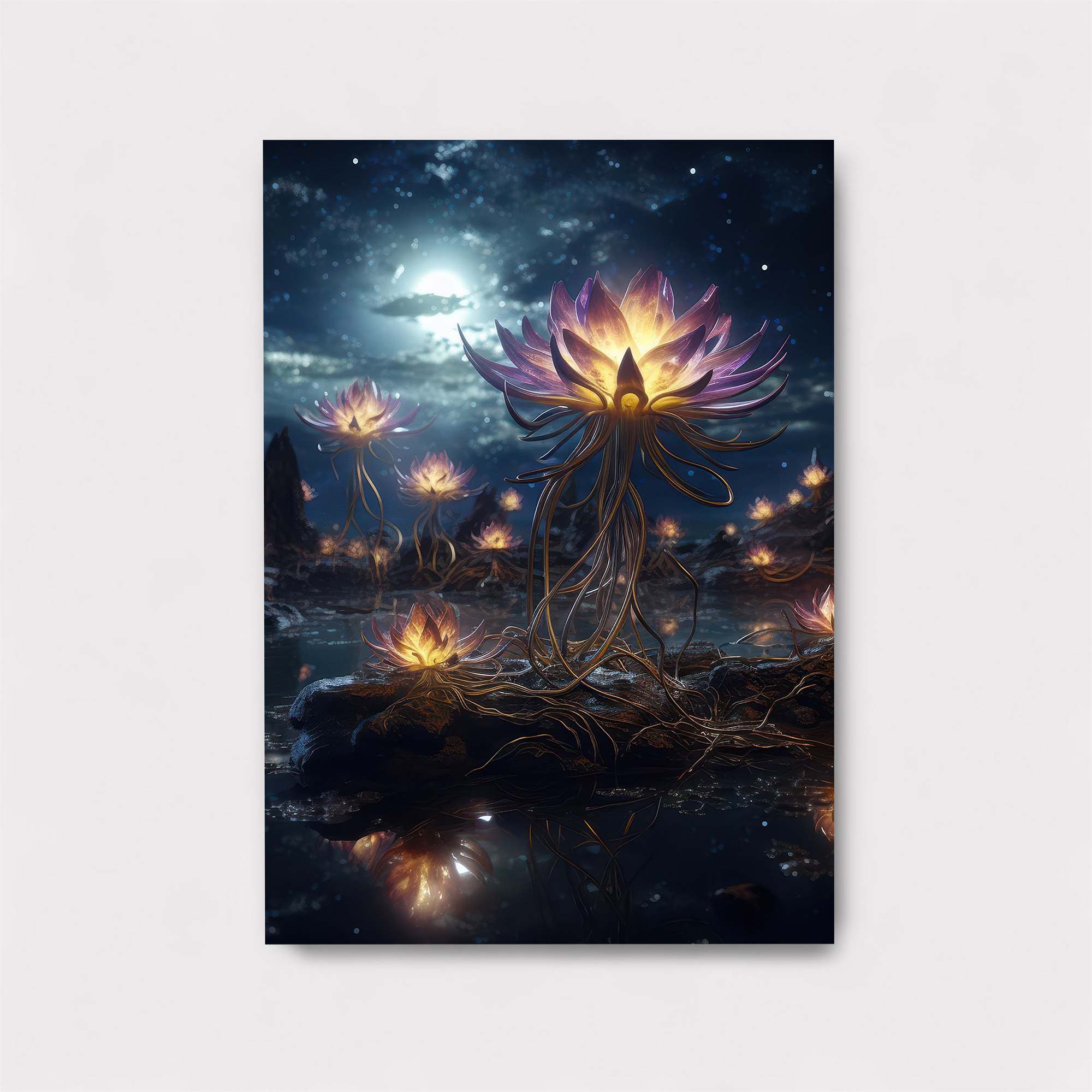 Lotus Luminescence Safe Wall Magnetic / M