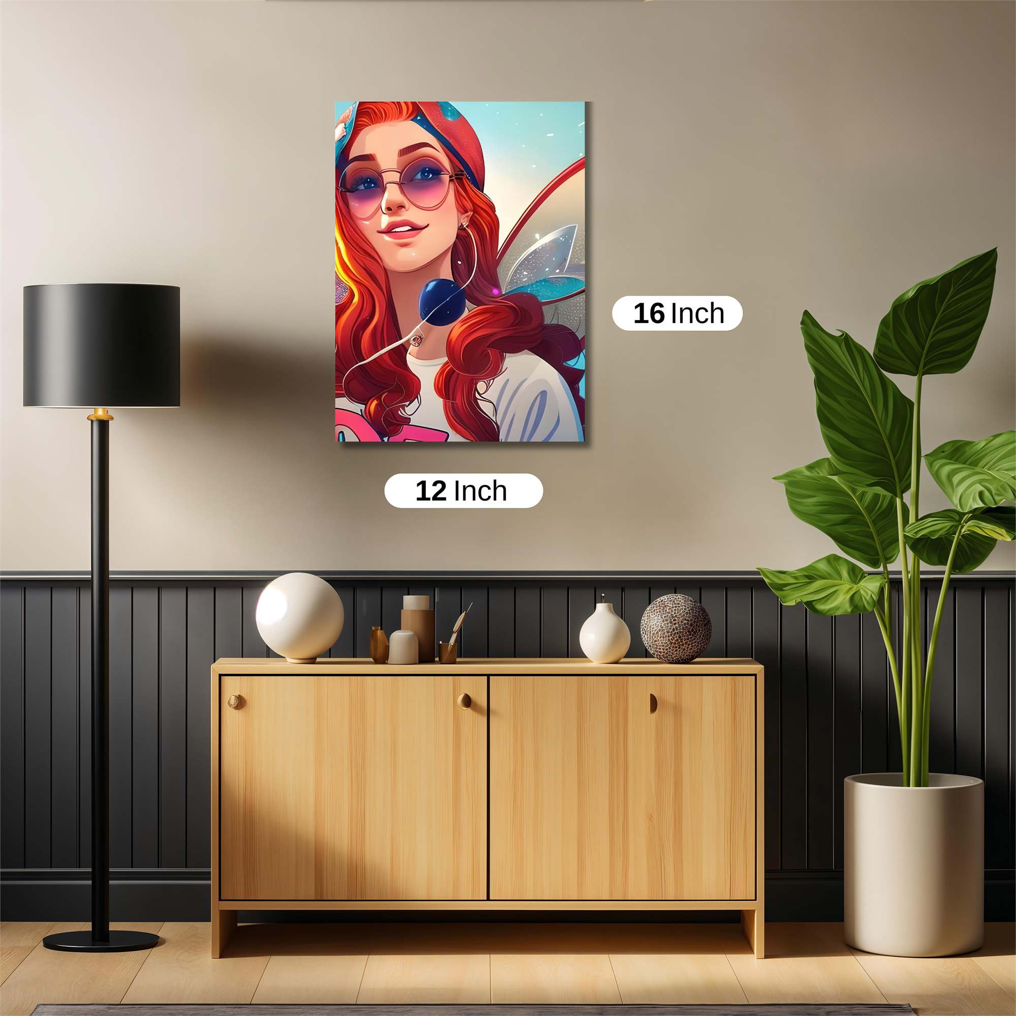 Fairy Whimsy Safe Wall Magnetic / M