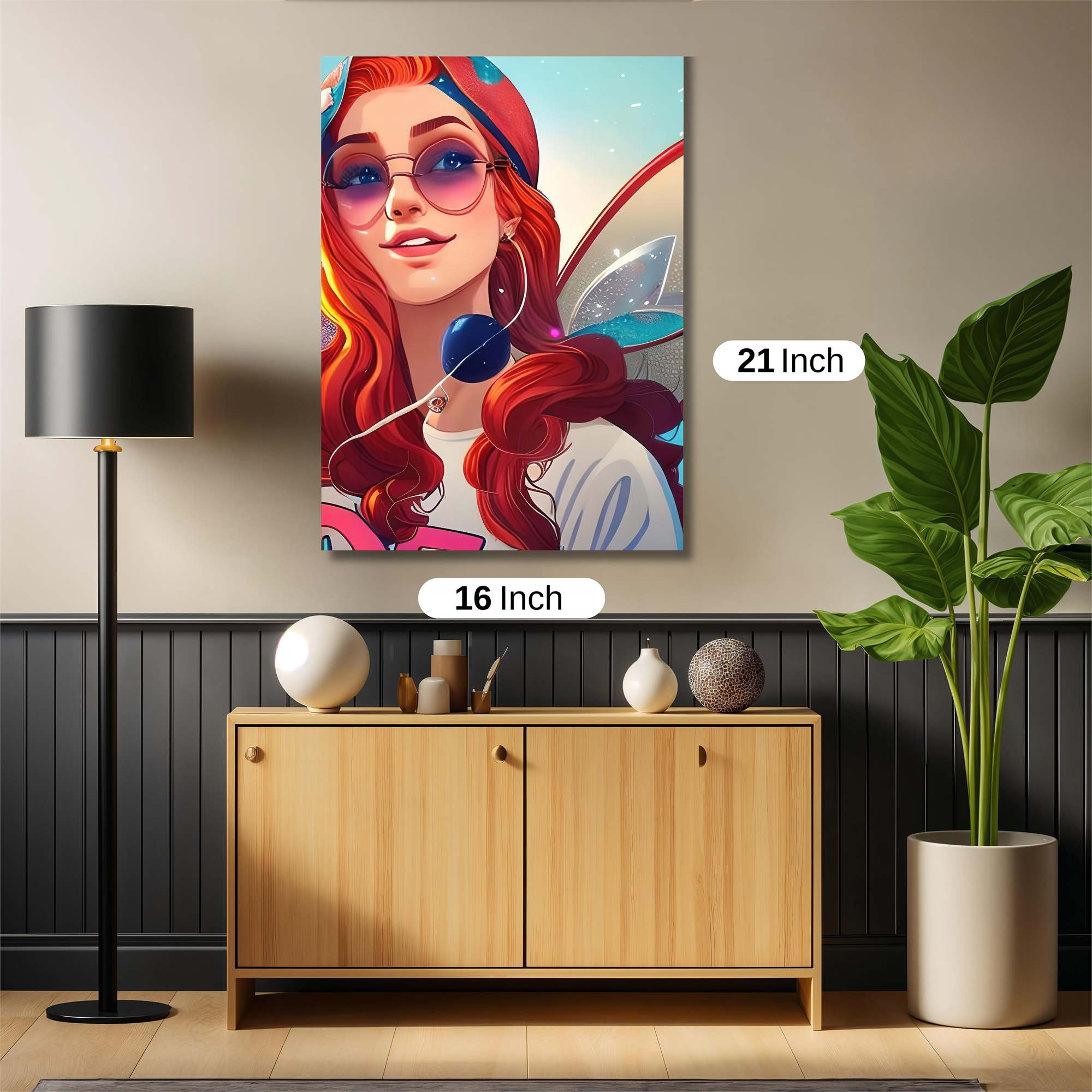 Fairy Whimsy Safe Wall Magnetic / M