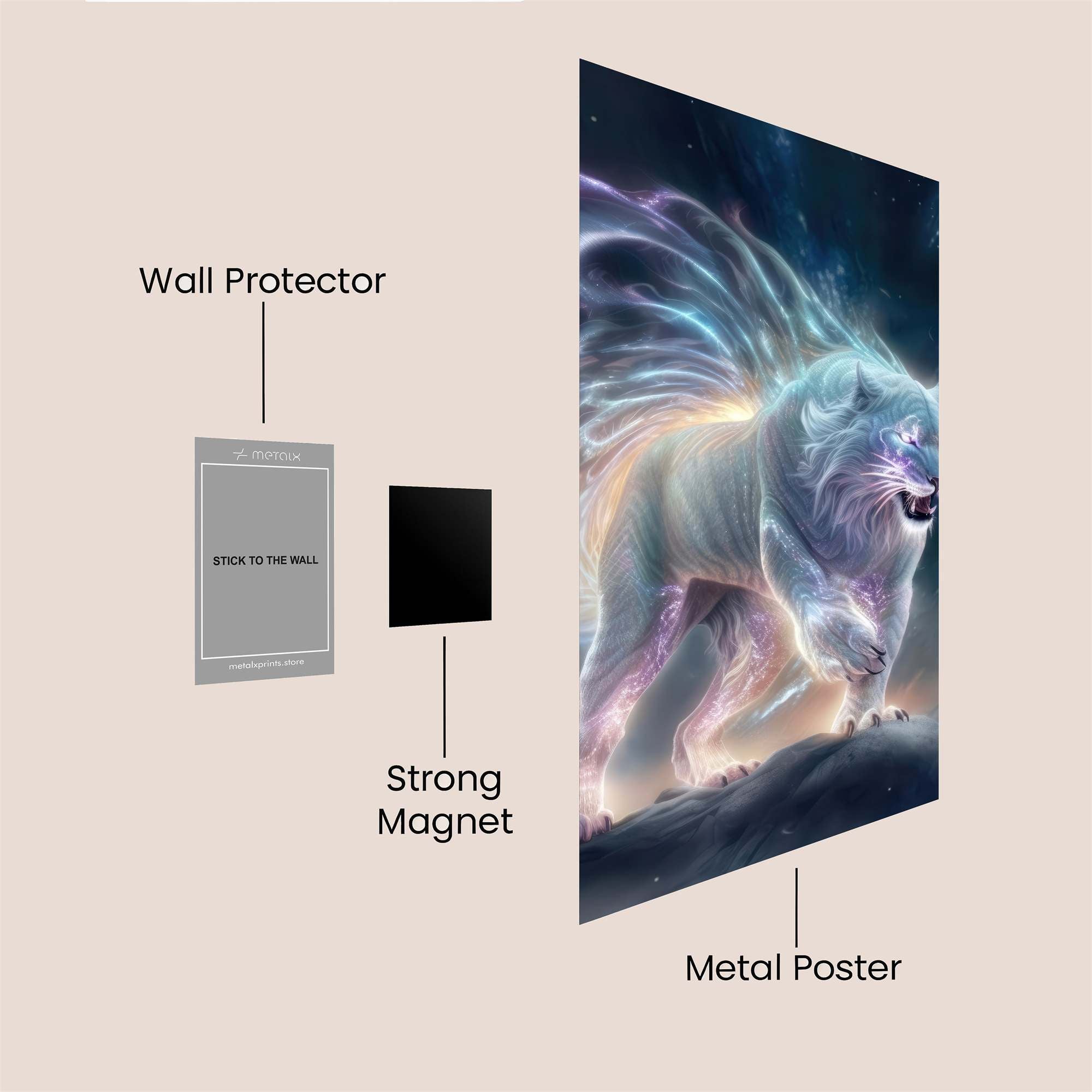 Celestial Fury Safe Wall Magnetic / M