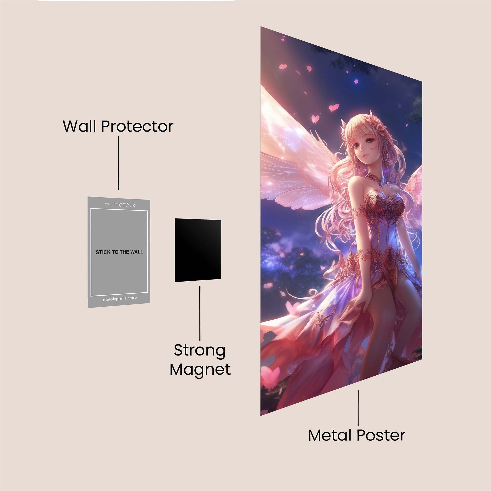 Luminous Enchantress Safe Wall Magnetic / M