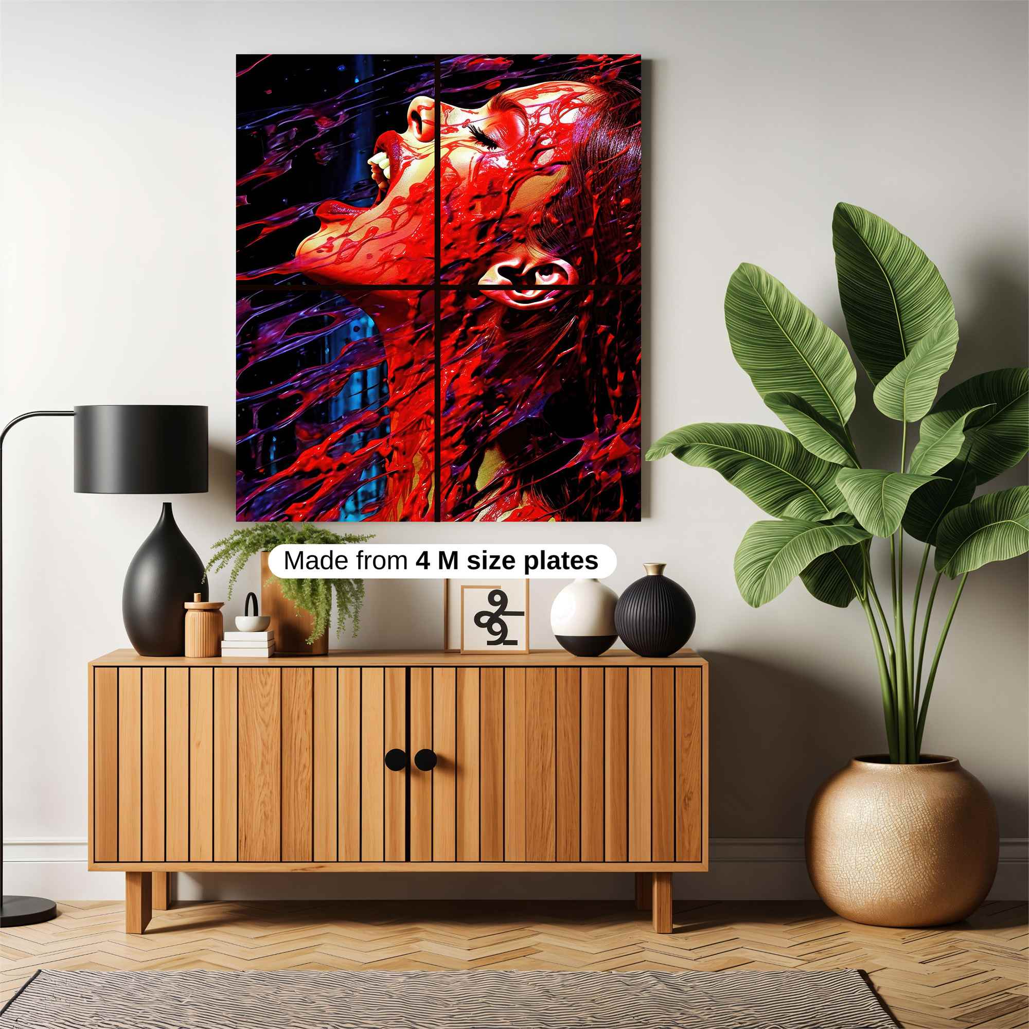 Blood Scream Safe Wall Magnetic / M