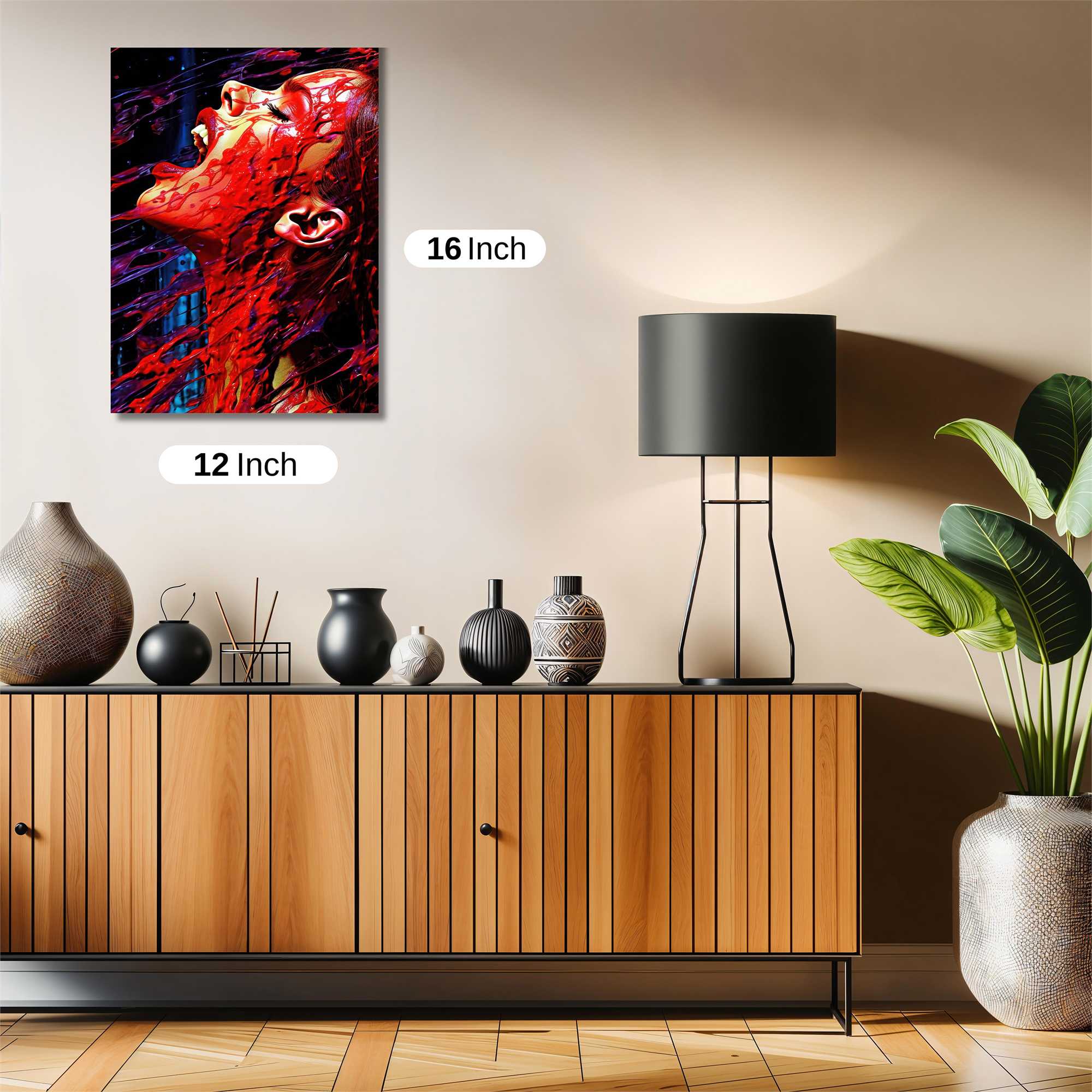 Blood Scream Safe Wall Magnetic / M