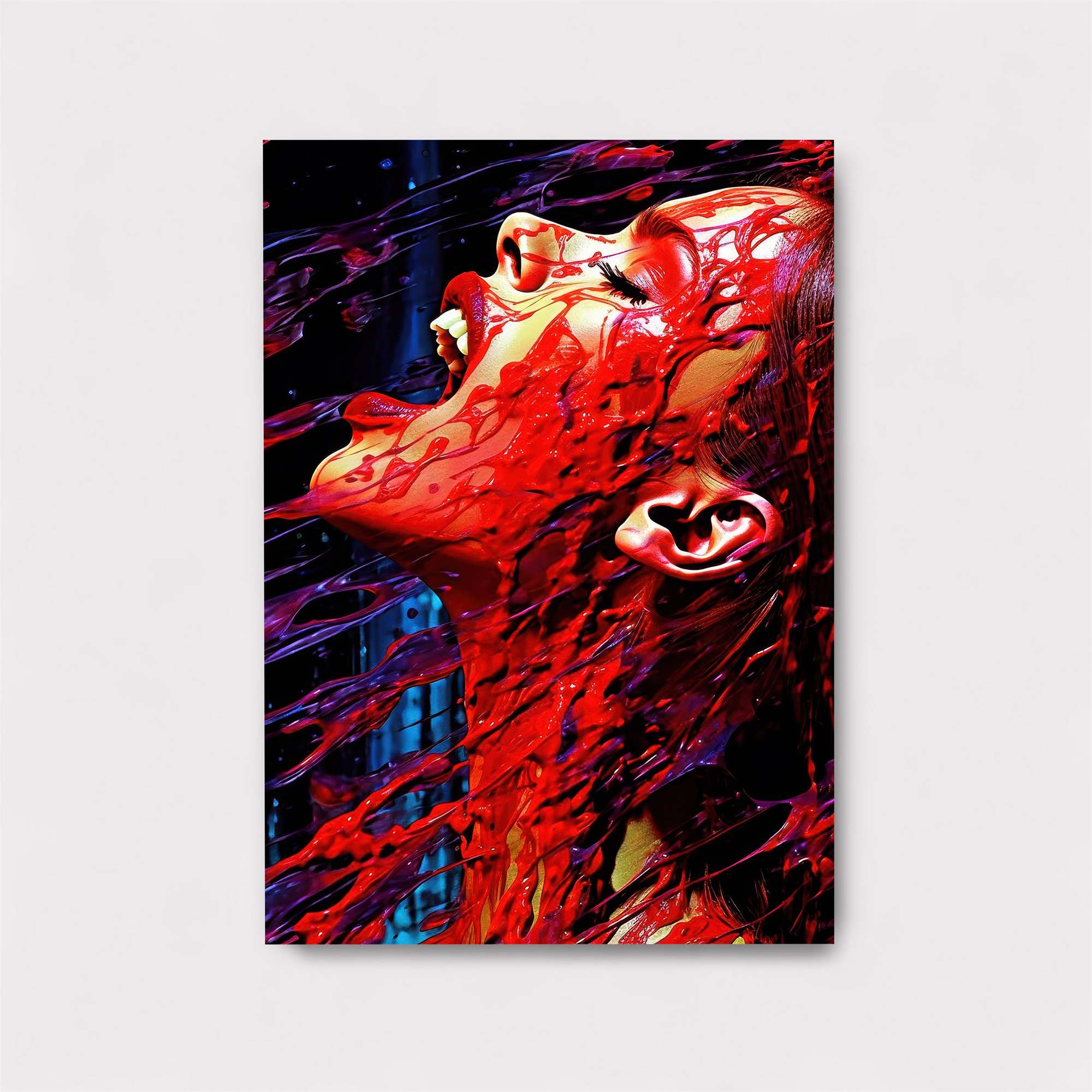 Blood Scream Safe Wall Magnetic / M