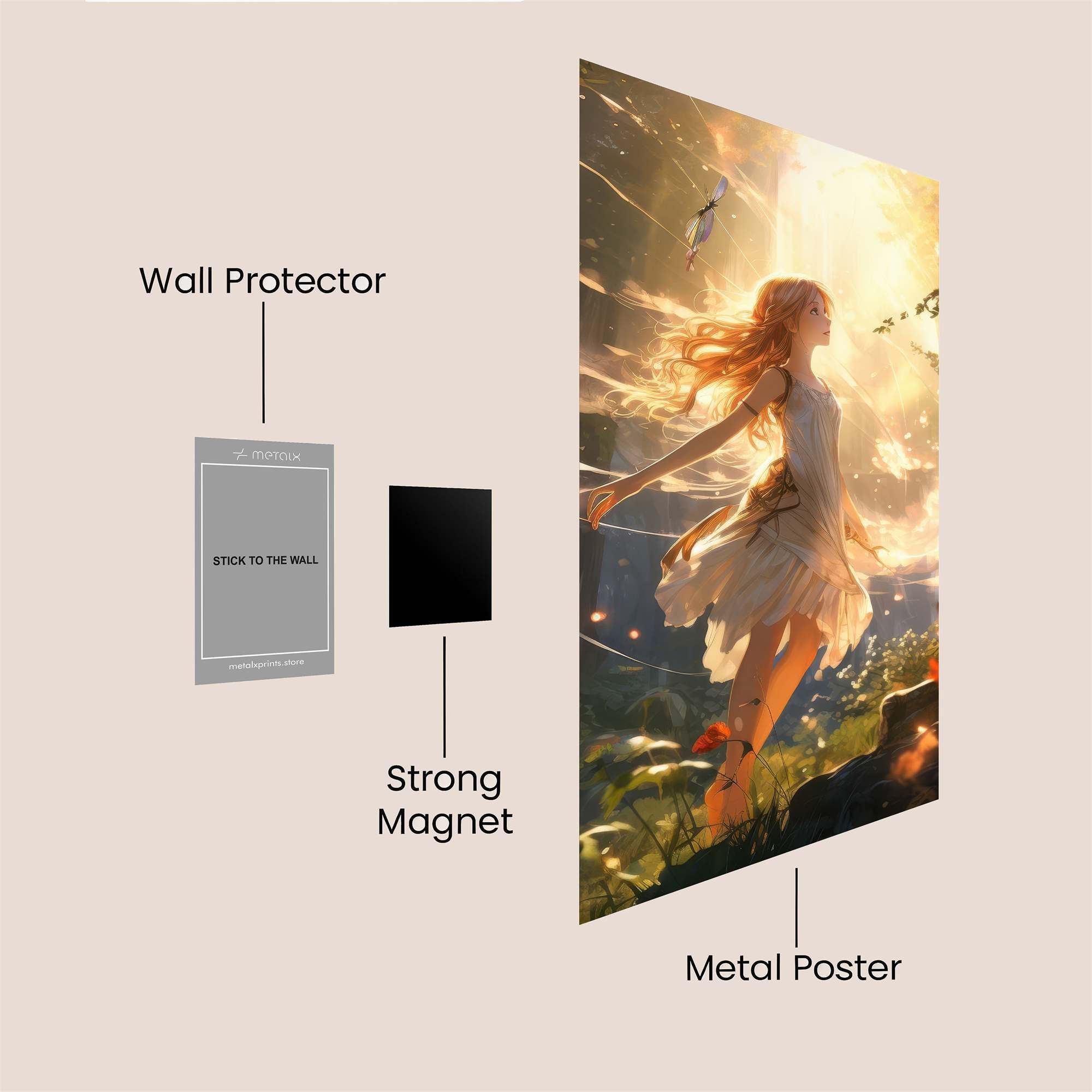 Fairy Radiance Safe Wall Magnetic / M