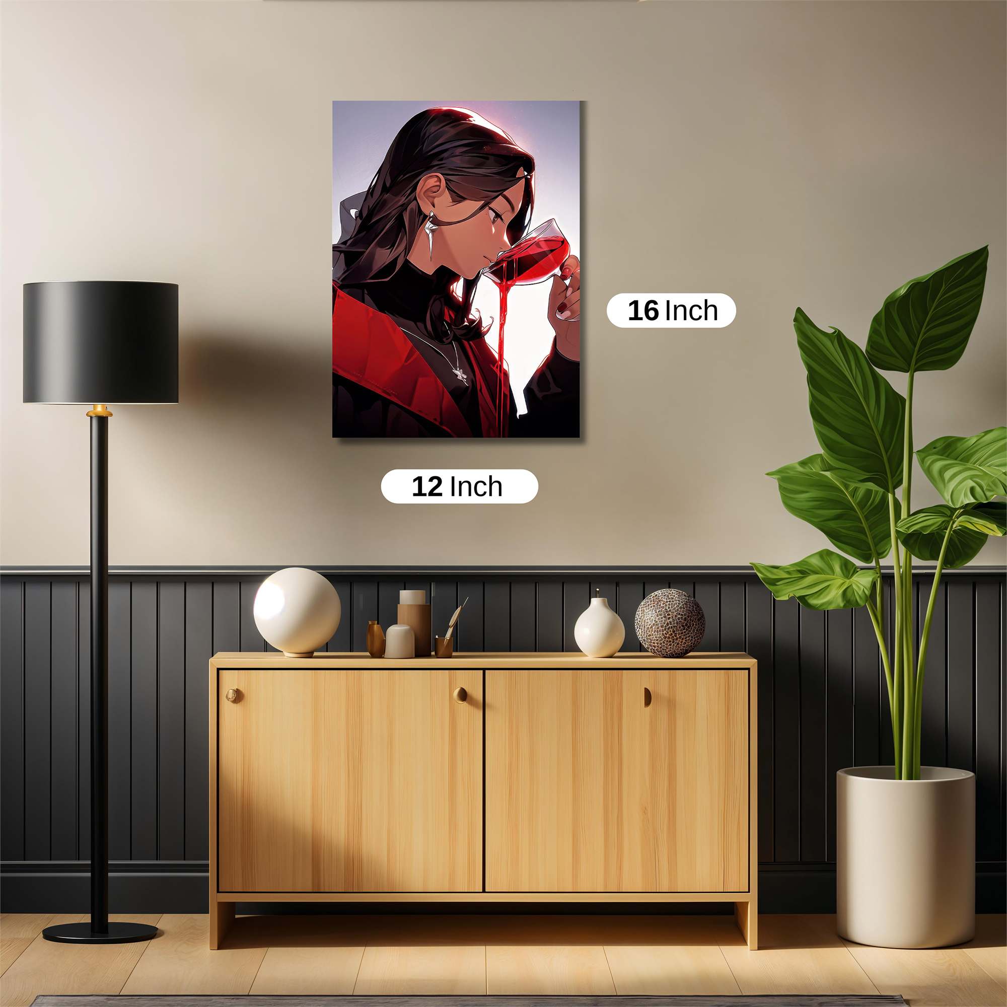 Morrigan Melancholy Safe Wall Magnetic / M