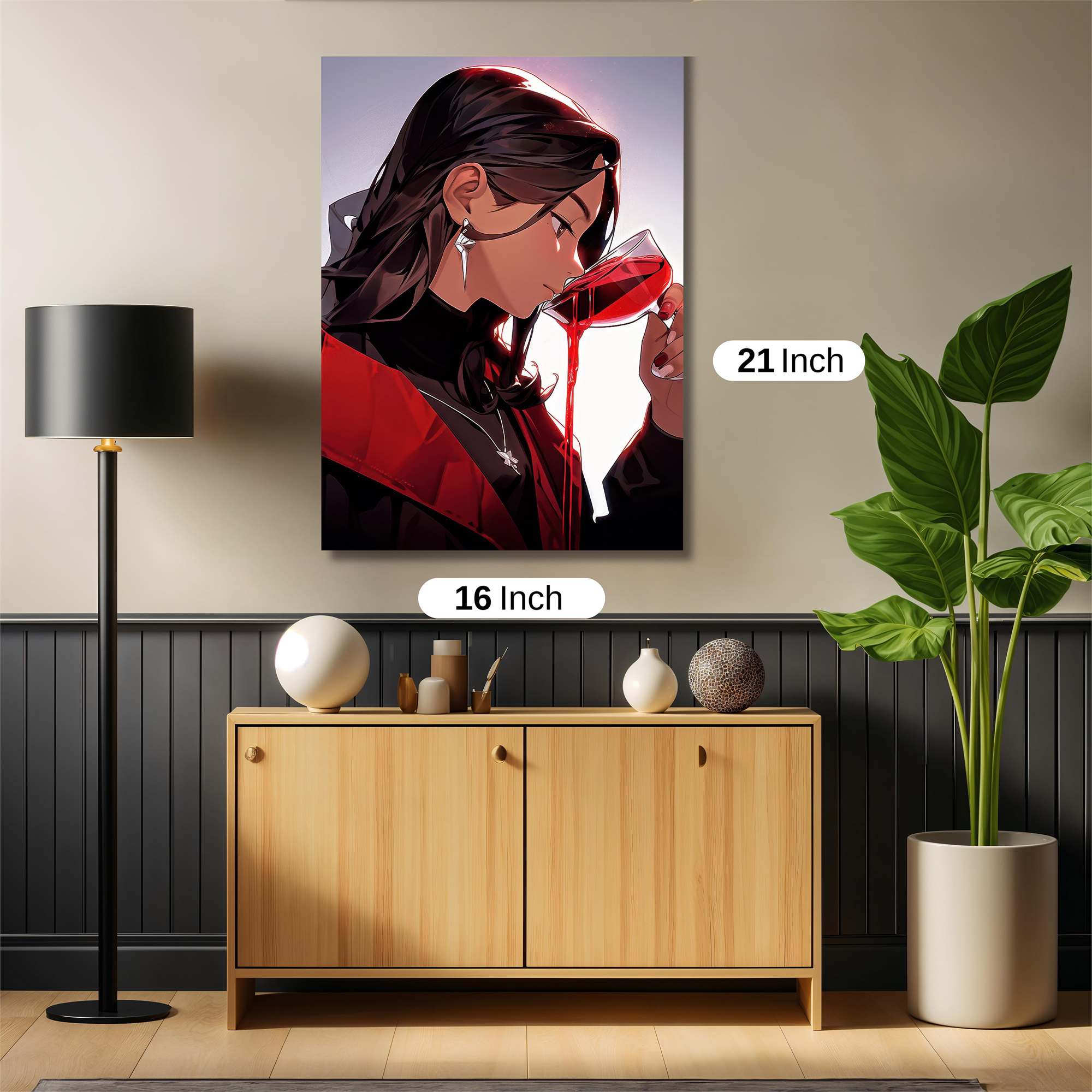 Morrigan Melancholy Safe Wall Magnetic / M