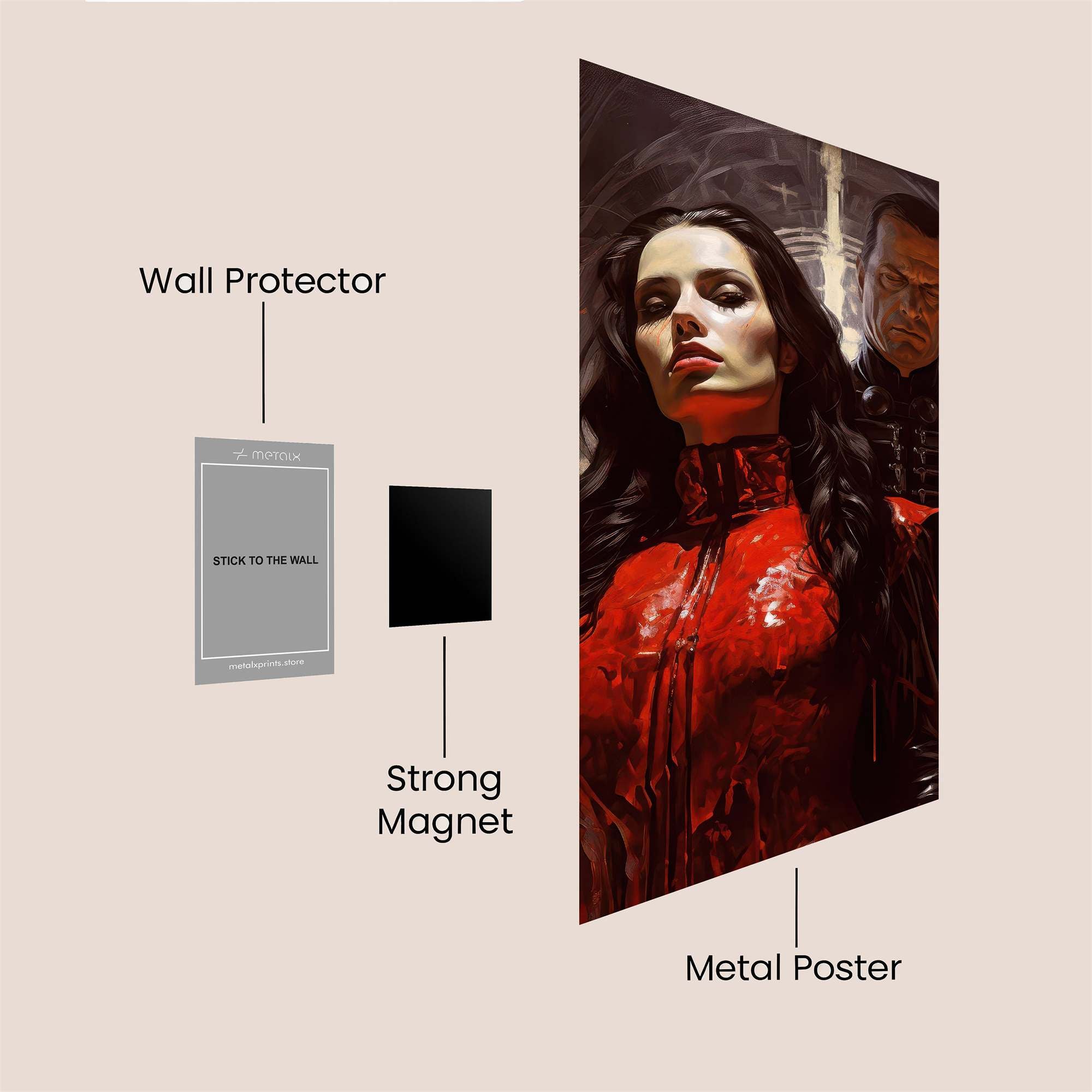 Vampiress Enigma Safe Wall Magnetic / M