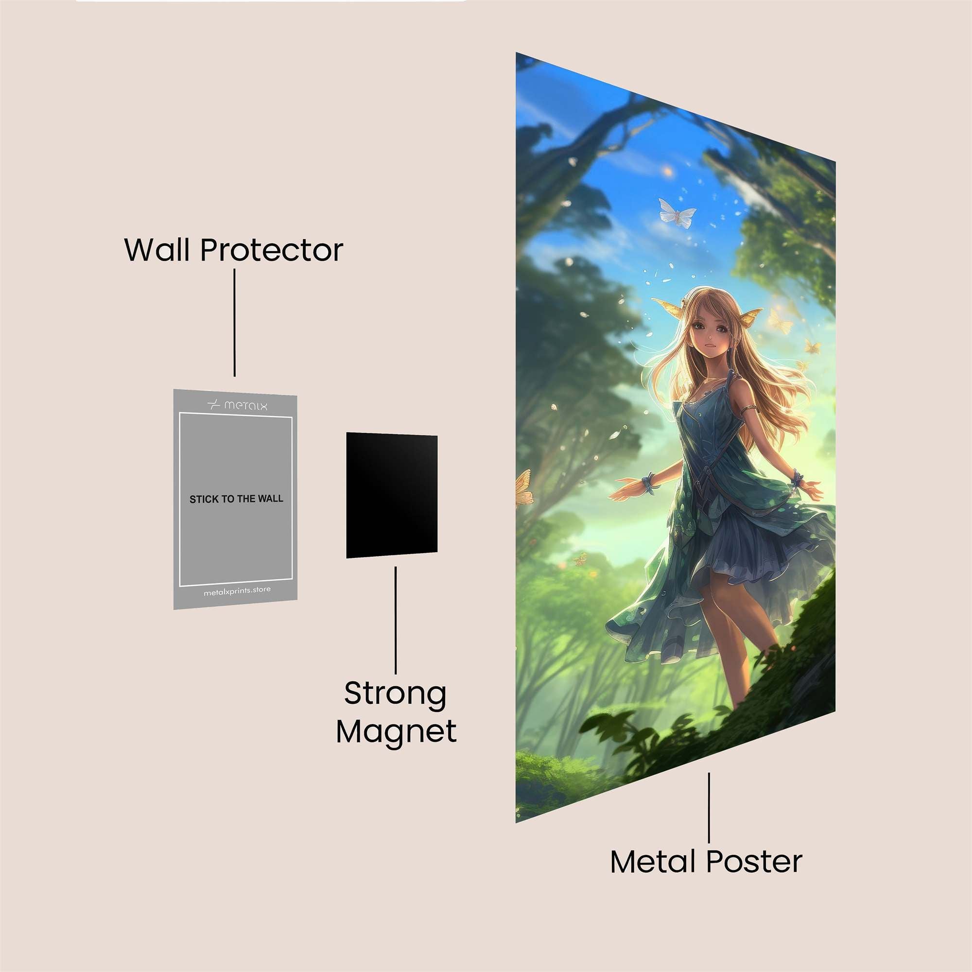 Elf Enchantment Safe Wall Magnetic / M